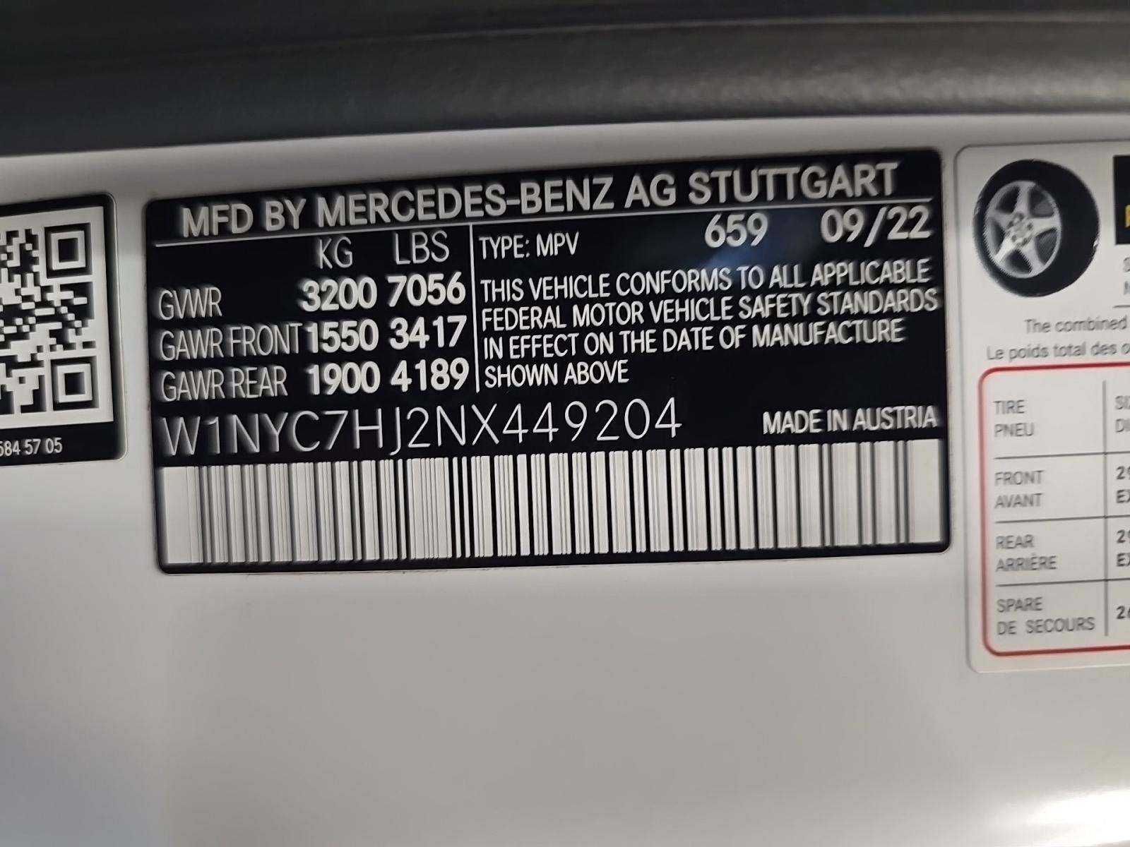 2022 Mercedes-Benz G-Class AMG G 63 AWD