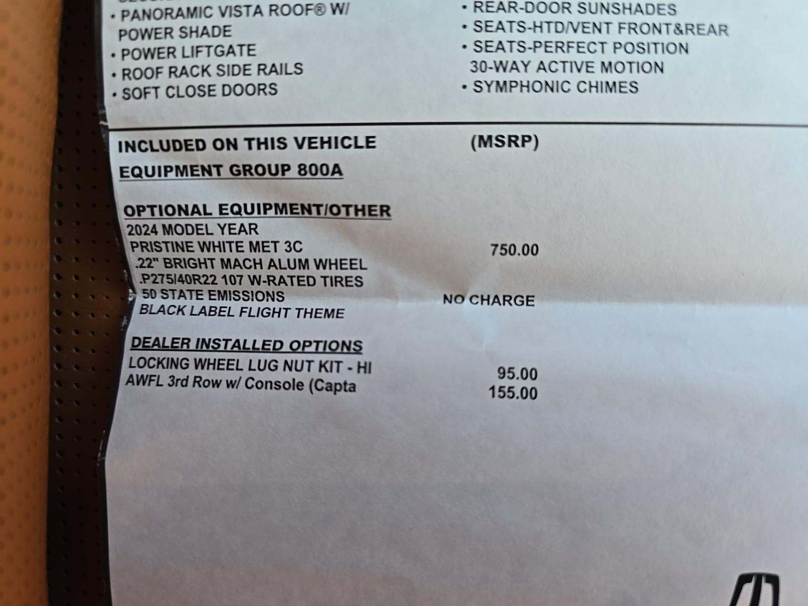 2024 Lincoln Aviator Black Label AWD