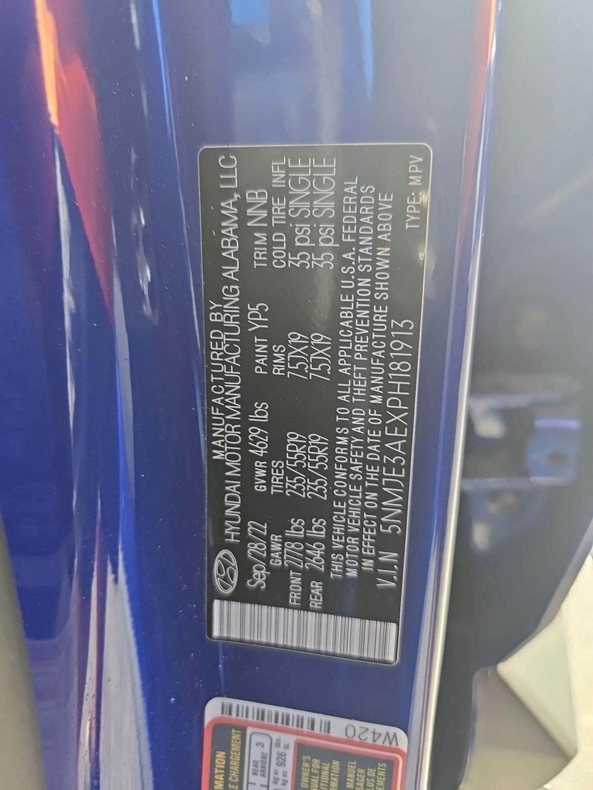 2023 Hyundai Tucson Limited FWD