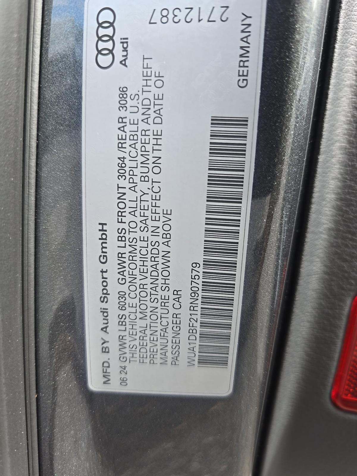 2024 Audi RS 6 Base AWD