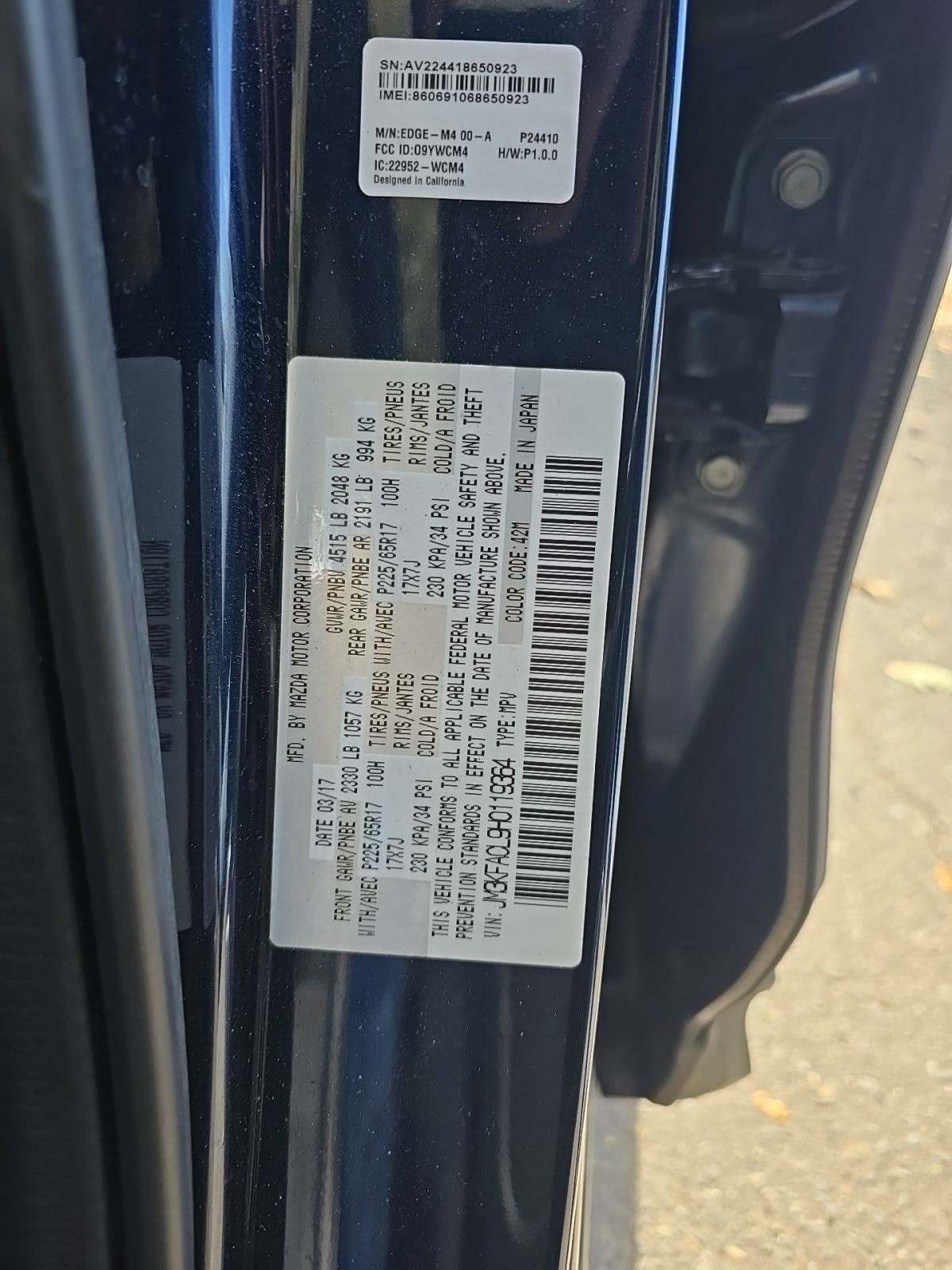 2017 MAZDA CX-5 Touring FWD