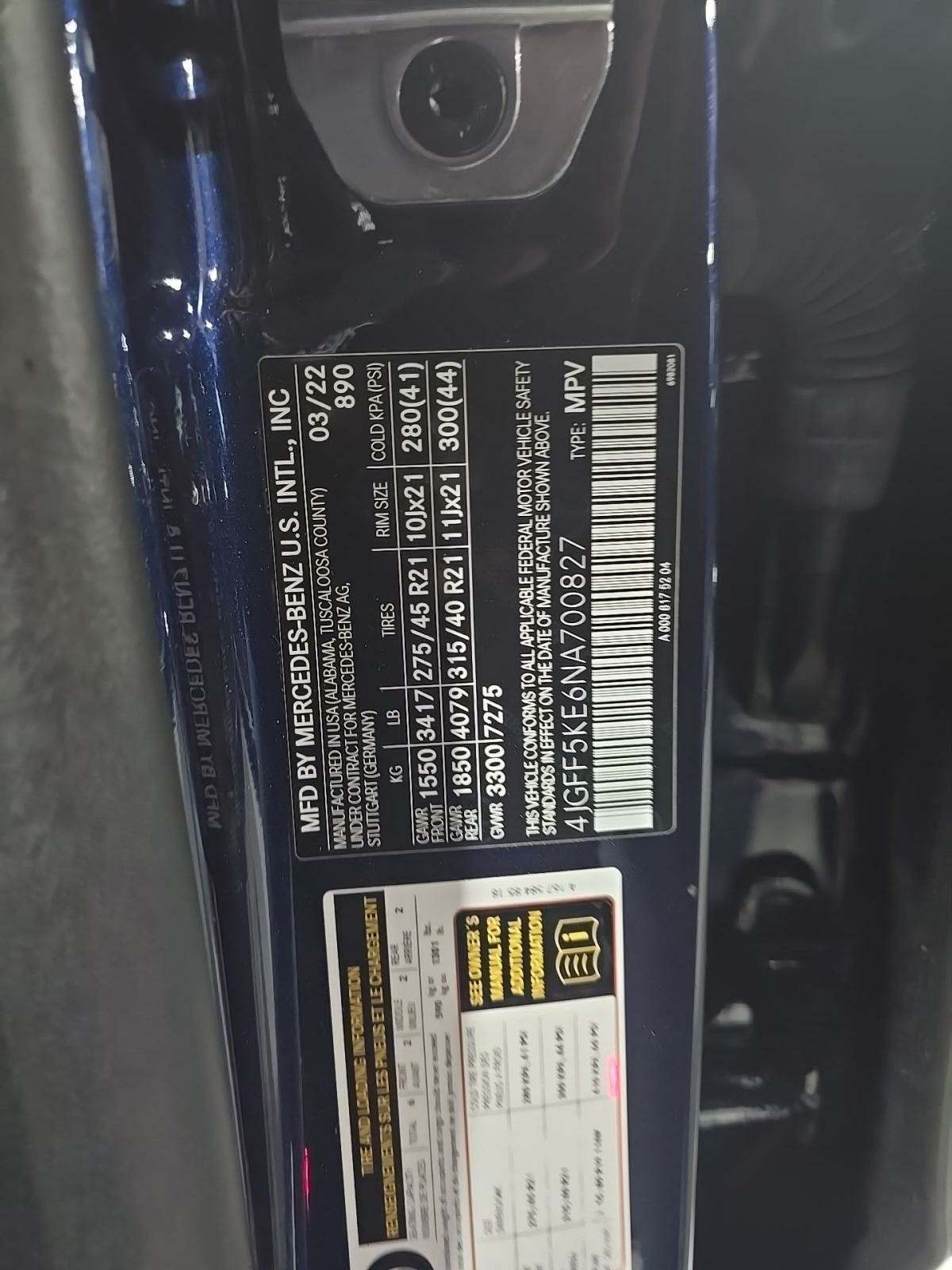 2022 Mercedes-Benz GLS GLS 450 AWD