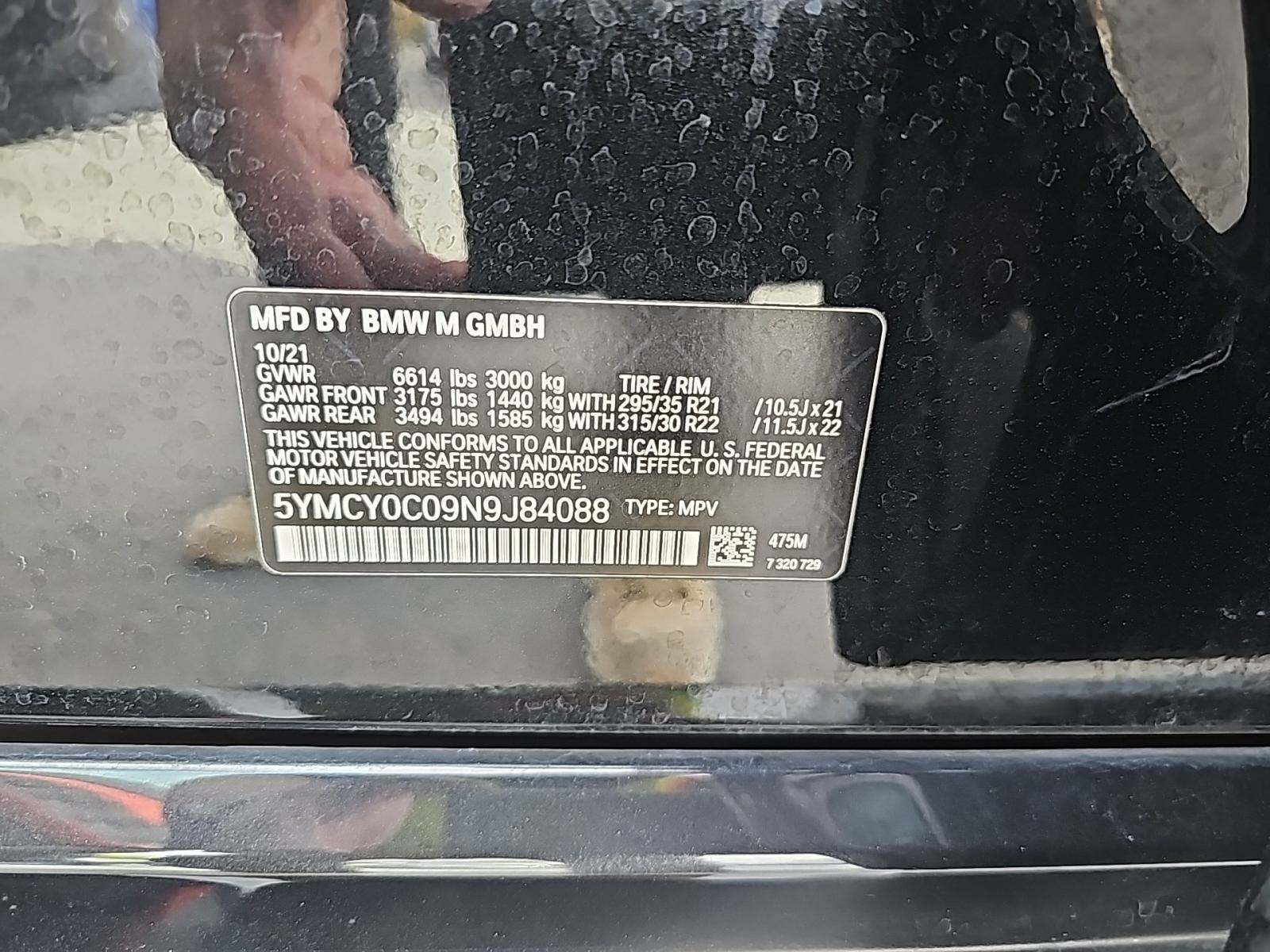 2022 BMW X6 M Base AWD