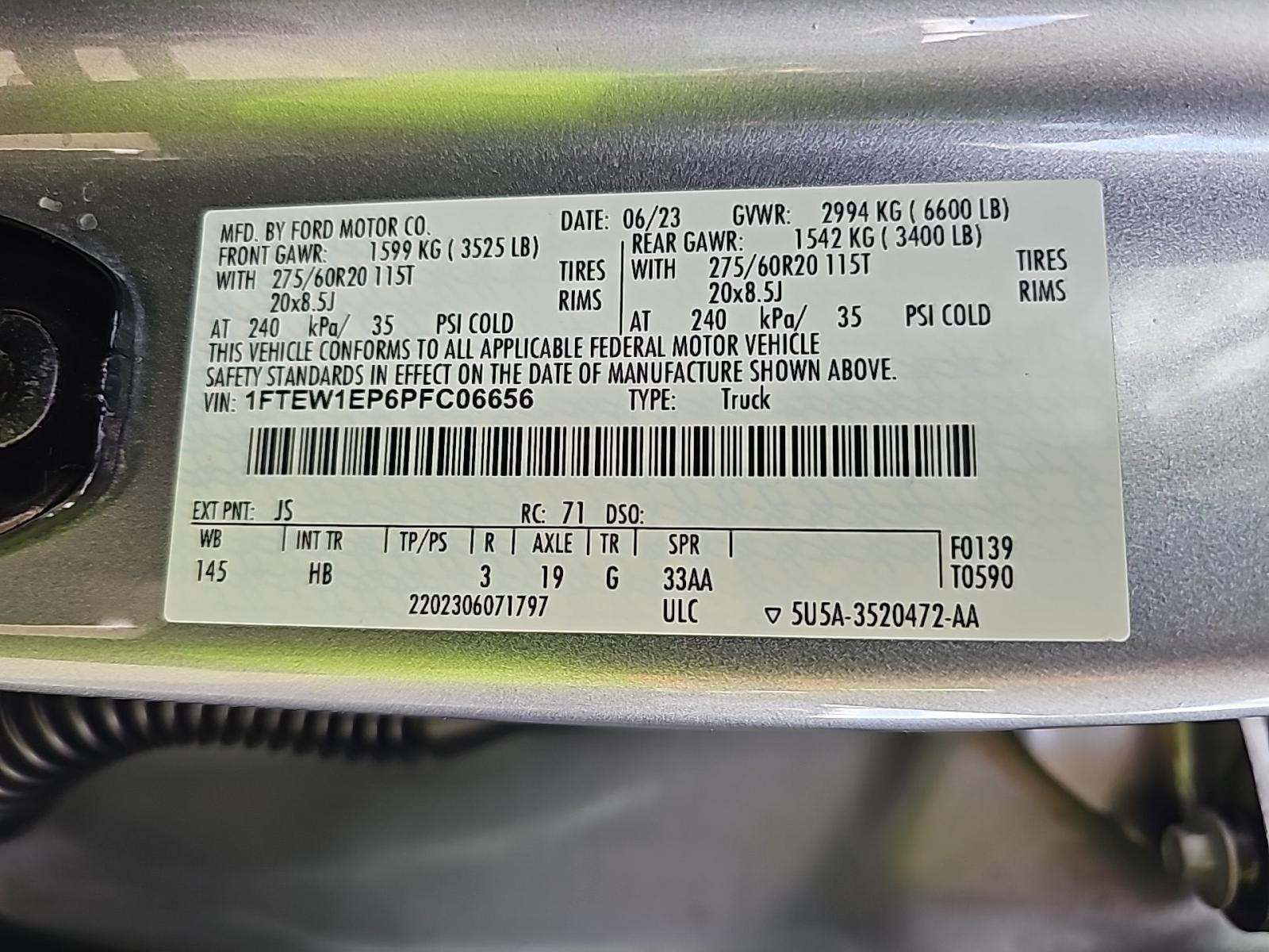 2023 Ford F-150 Lariat AWD