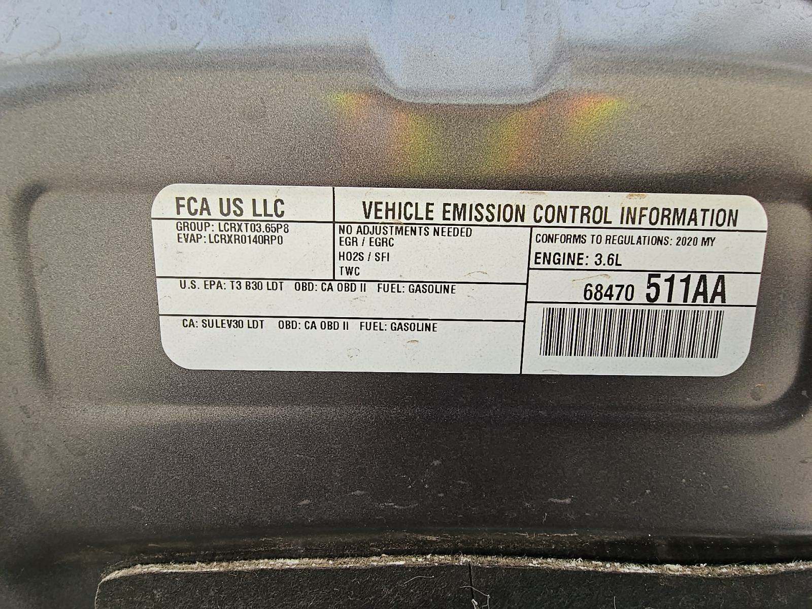 2020 Chrysler Pacifica Touring FWD