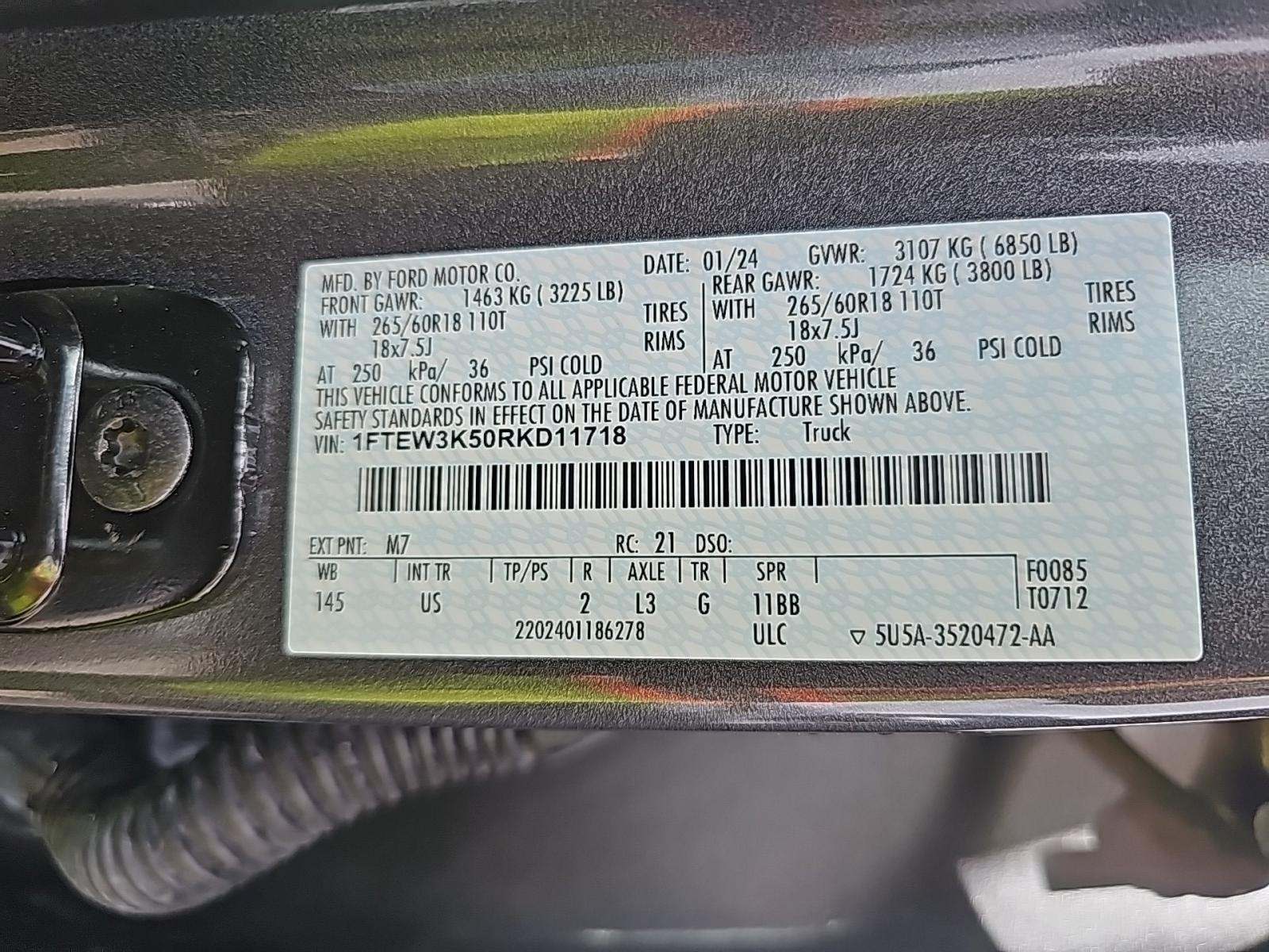 2024 Ford F-150 XLT RWD