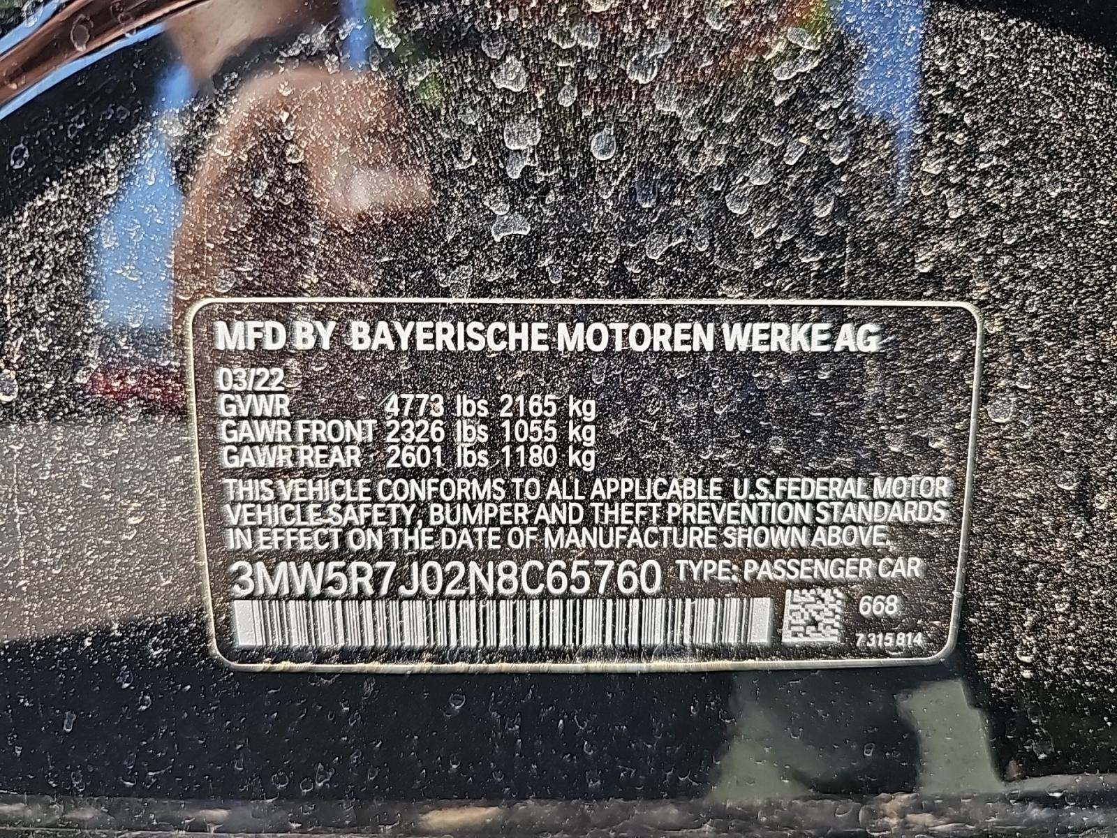2022 BMW 3 Series 330i xDrive AWD
