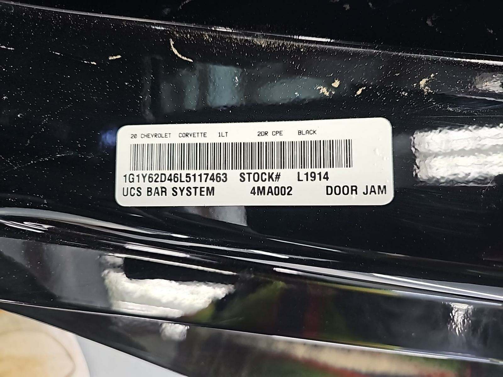 2020 Chevrolet Corvette Stingray RWD