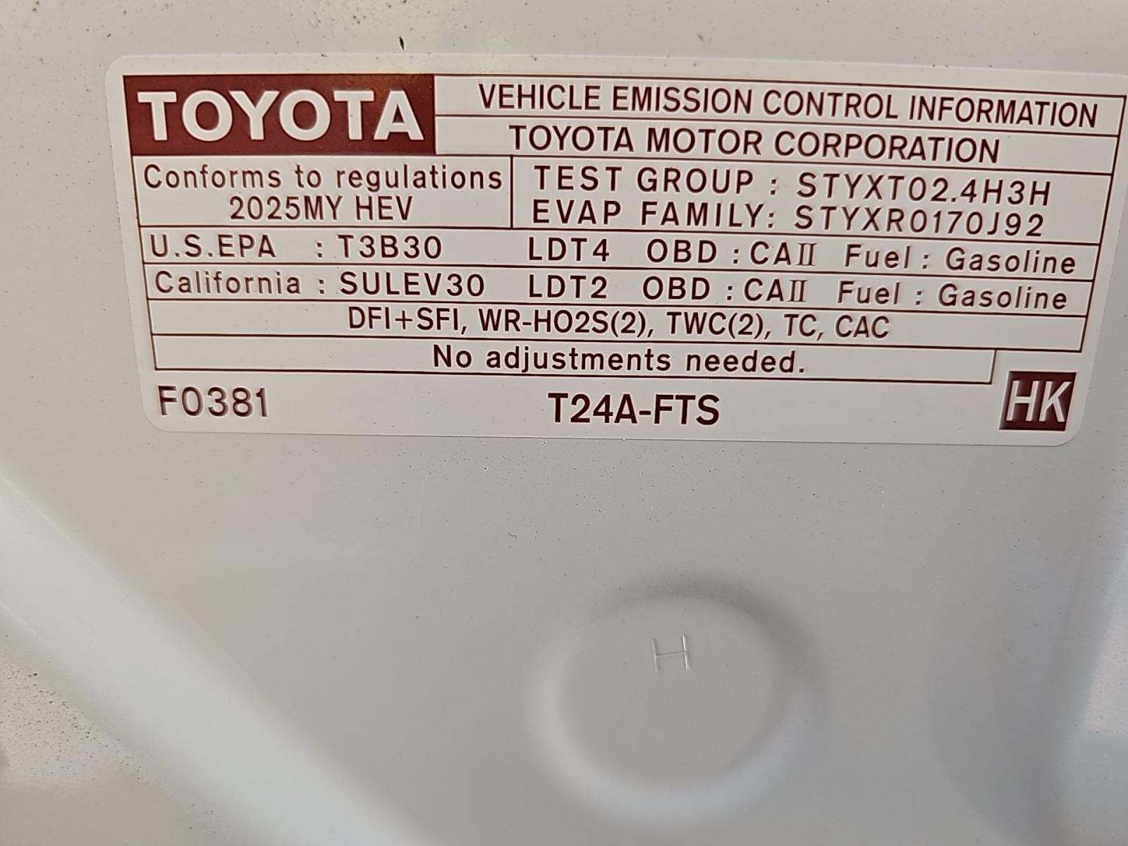 2025 Toyota Tacoma Hybrid TRD Sport AWD