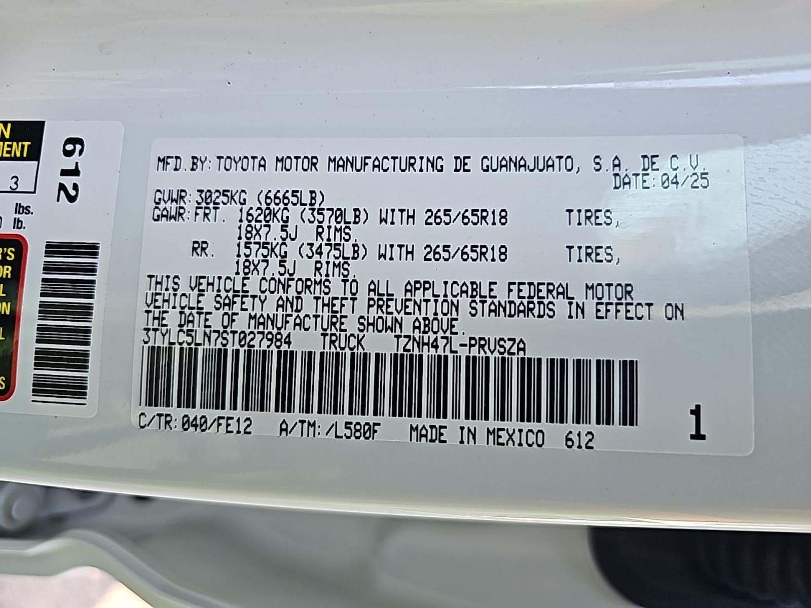 2025 Toyota Tacoma Hybrid TRD Sport AWD