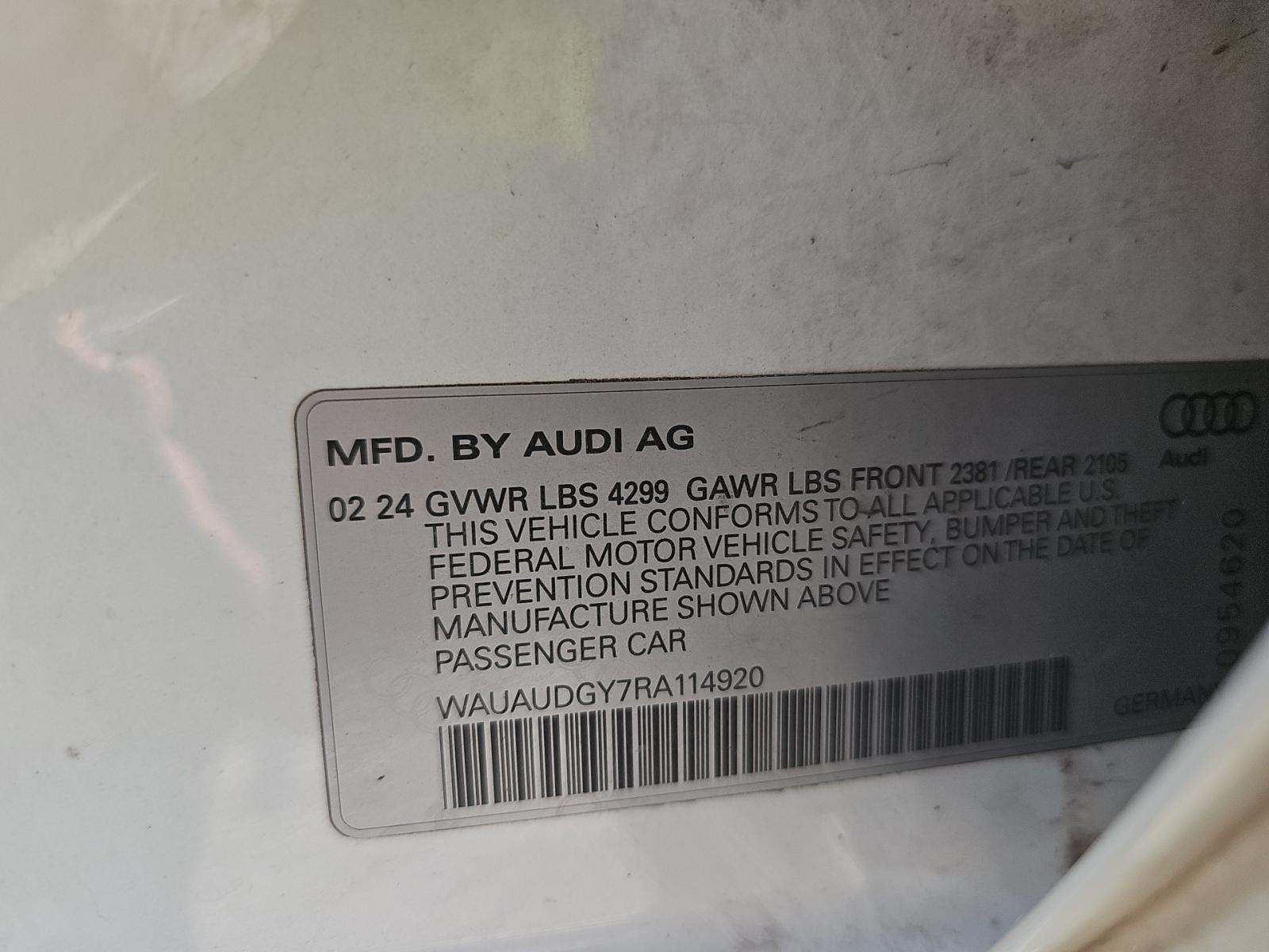 2024 Audi A3 2.0T Premium FWD