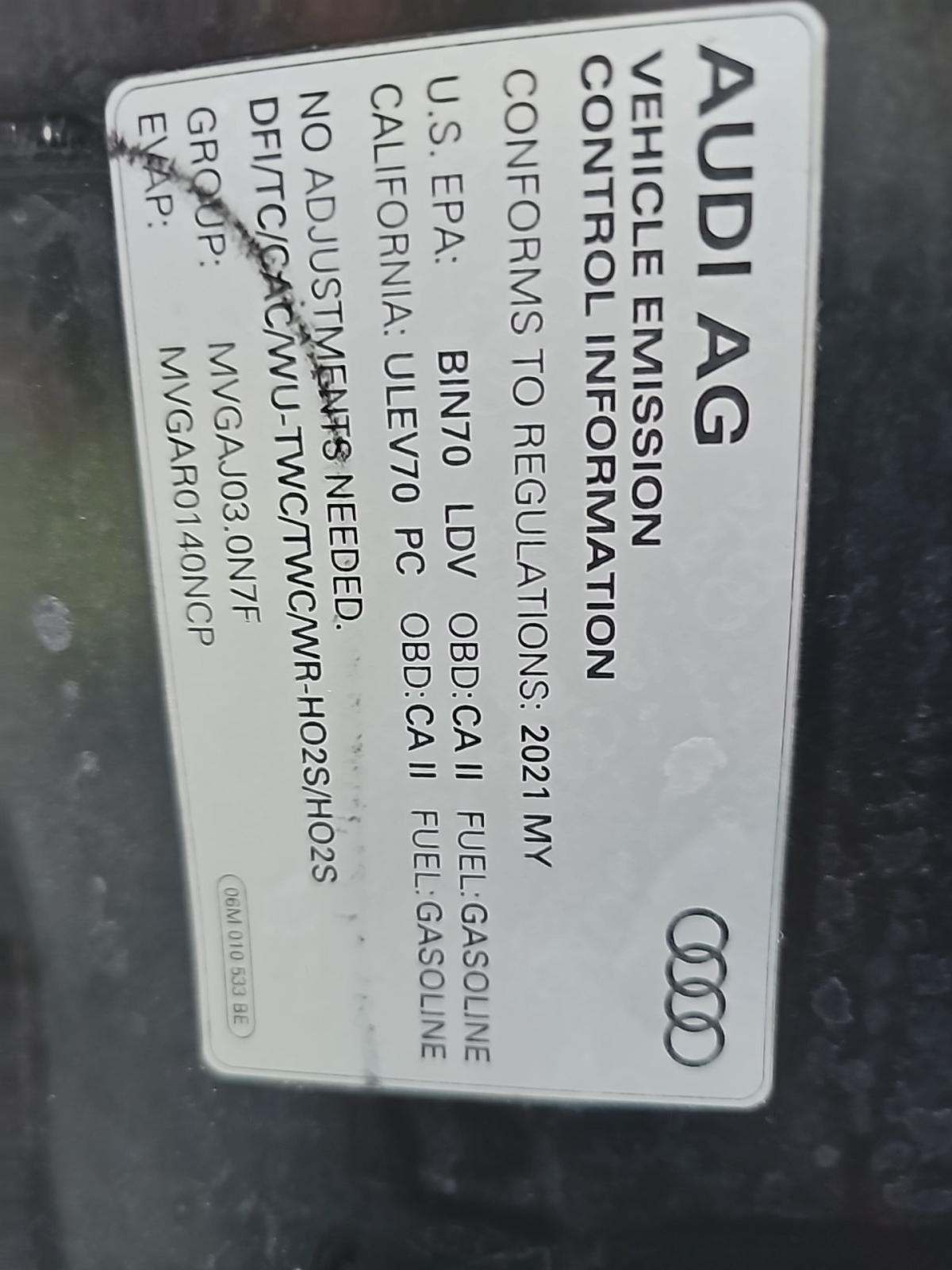 2021 Audi S5 Premium Plus AWD