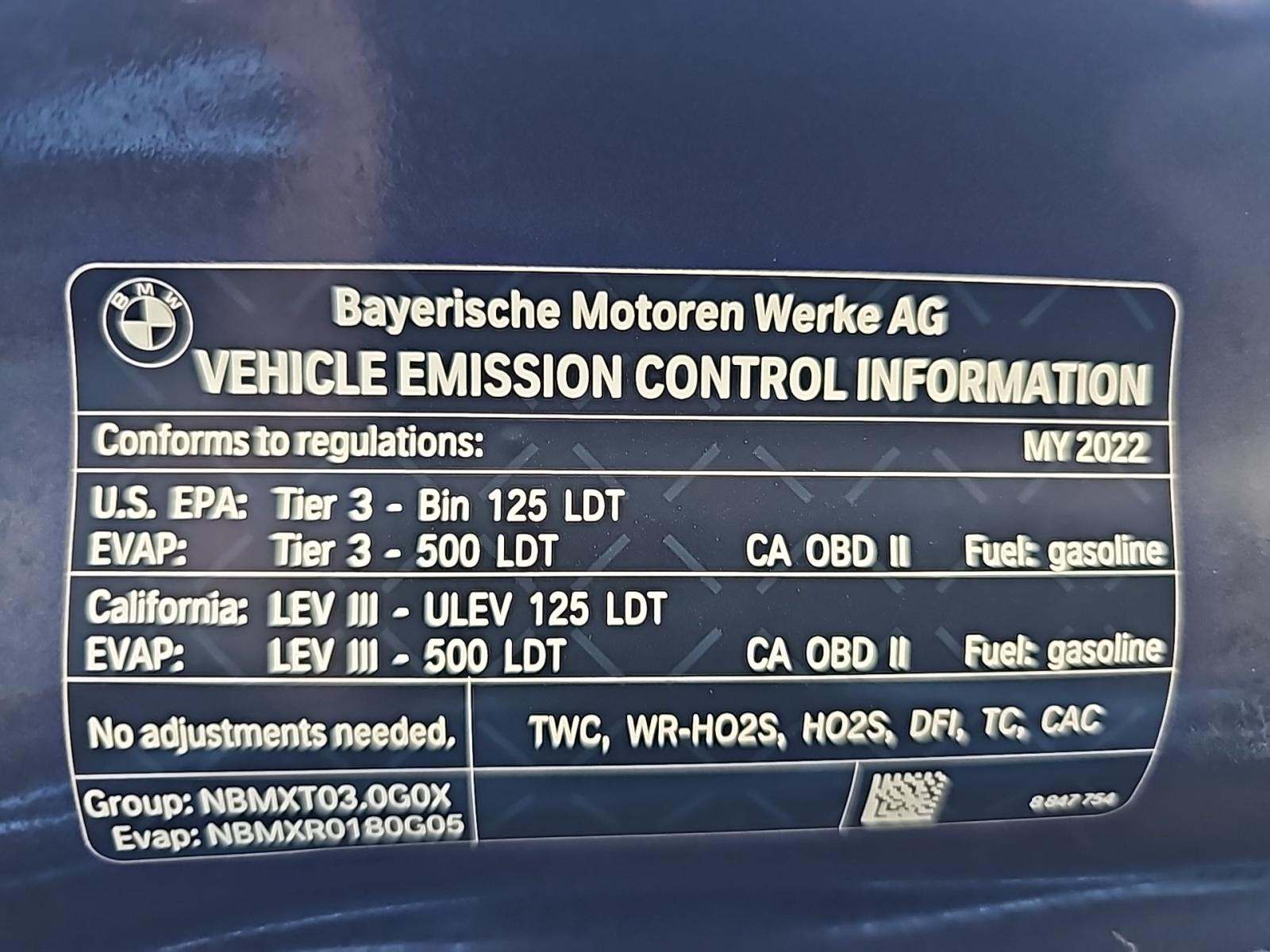 2022 BMW X7 xDrive40i AWD