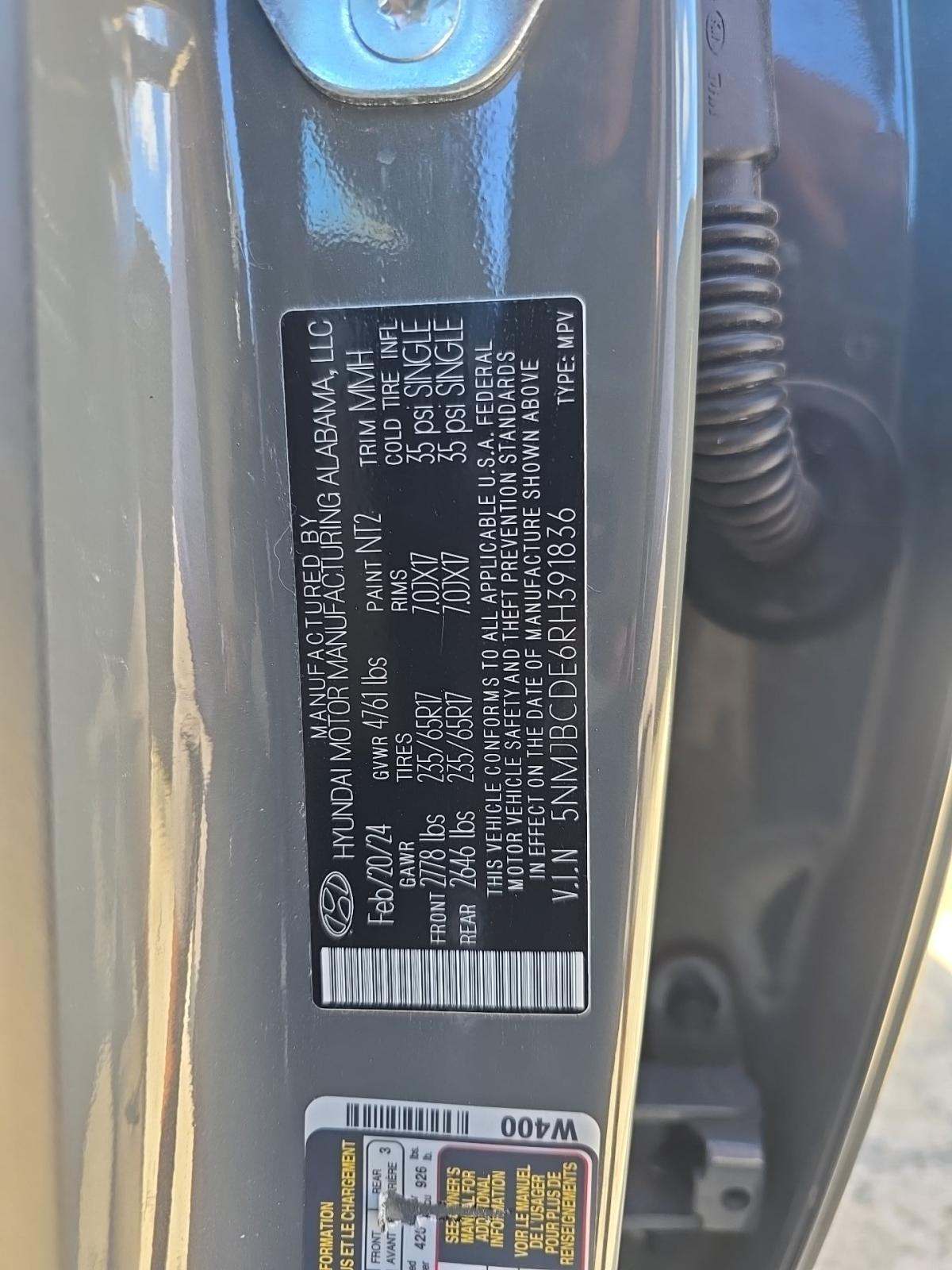 2024 Hyundai Tucson SEL AWD