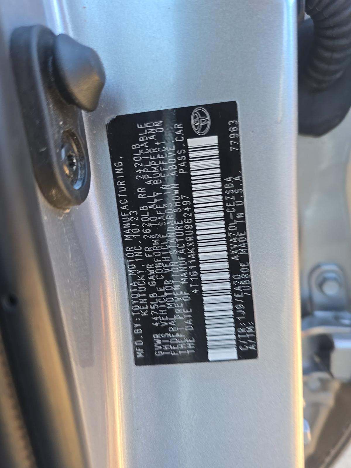 2024 Toyota Camry SE FWD