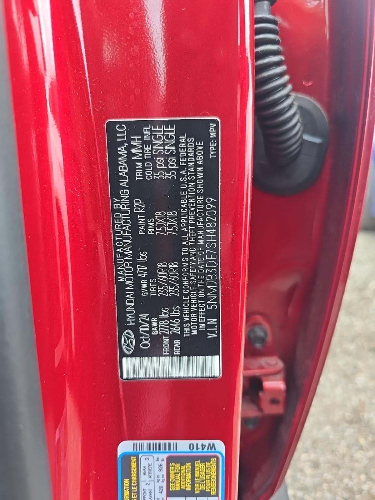 2025 Hyundai Tucson SEL FWD