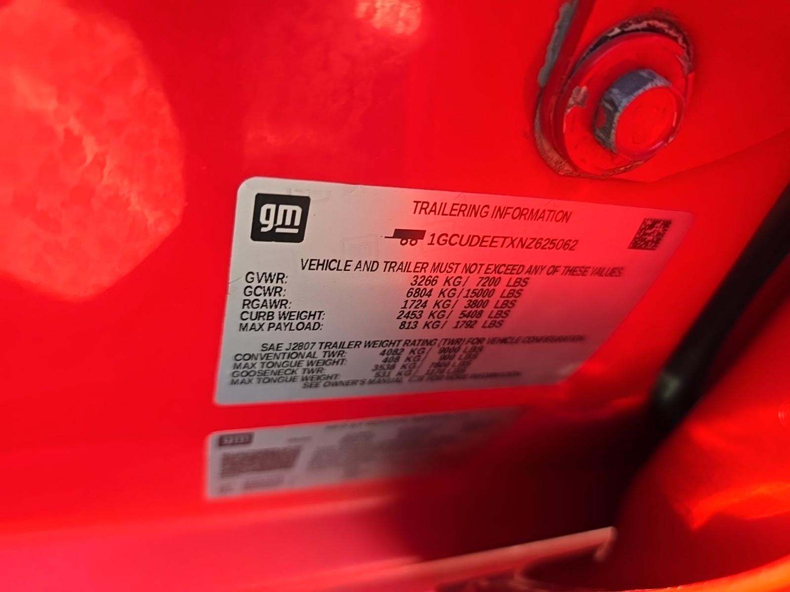 2022 Chevrolet Silverado 1500 RST AWD