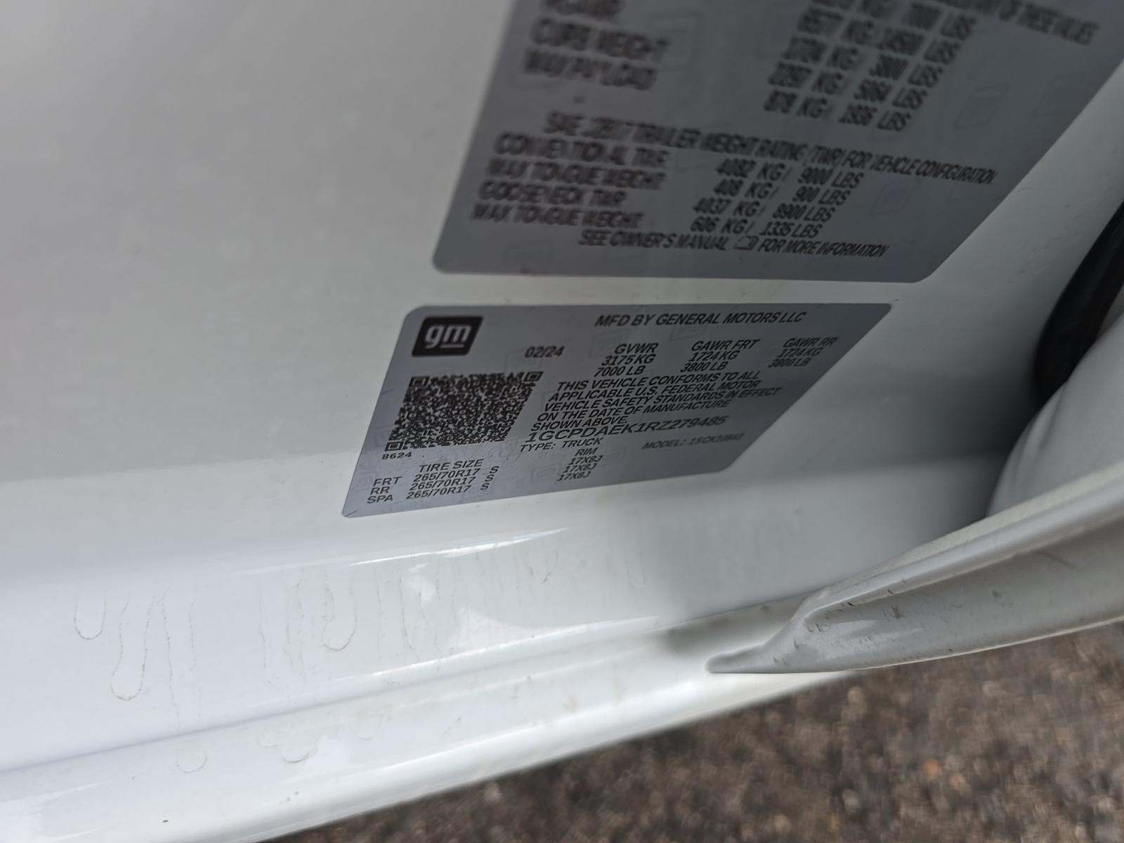 2024 Chevrolet Silverado 1500 Work Truck AWD