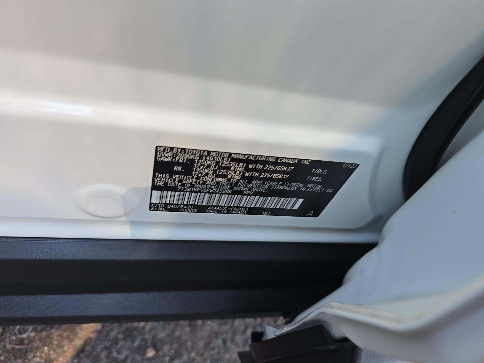 2023 Toyota RAV4 XLE FWD