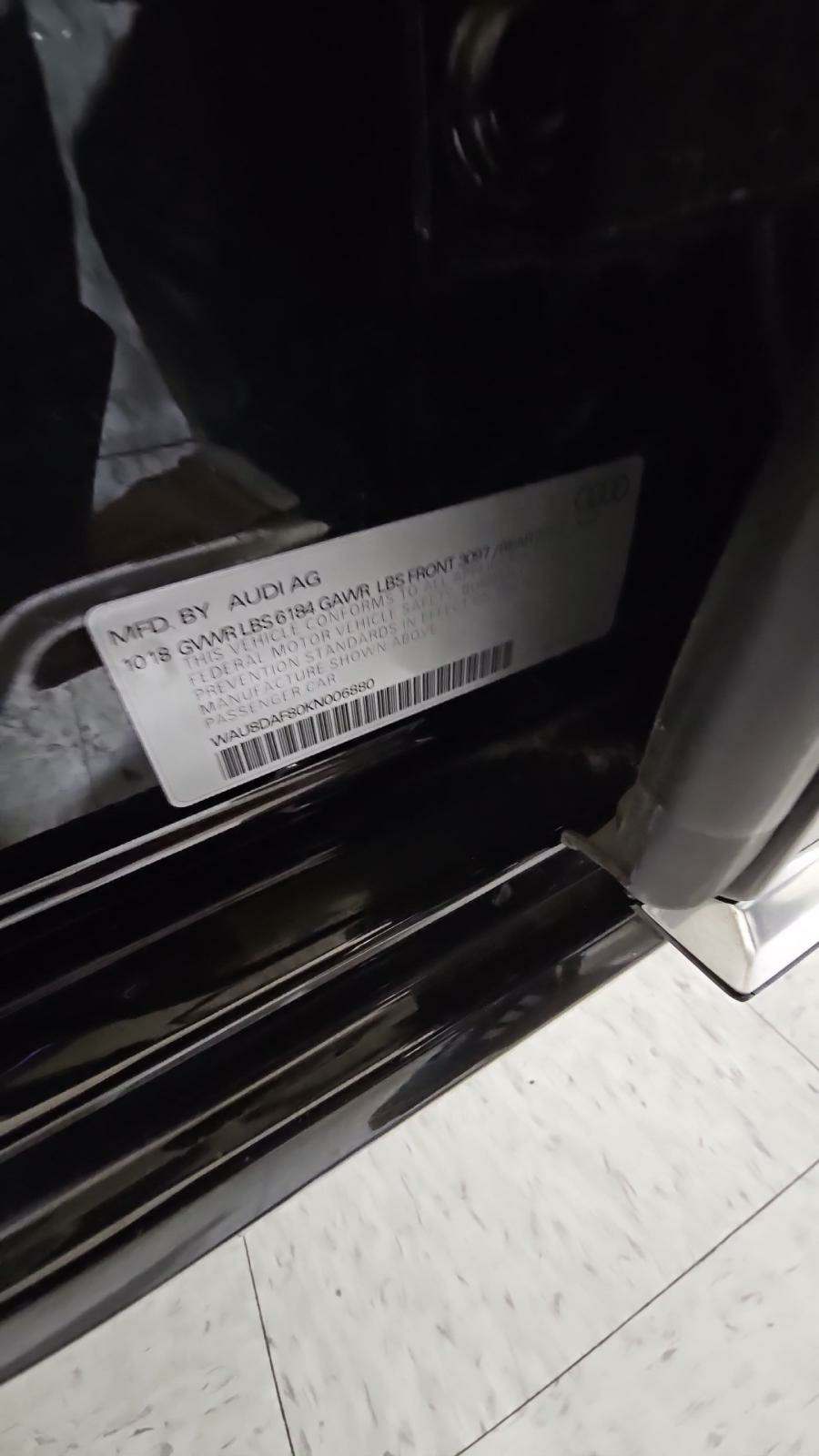 2019 Audi A8 L 3.0T AWD