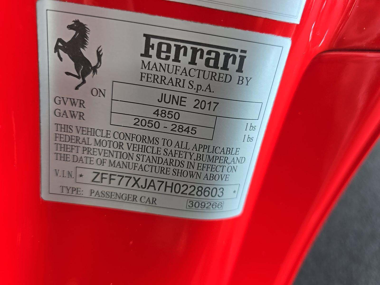 2017 Ferrari California T RWD