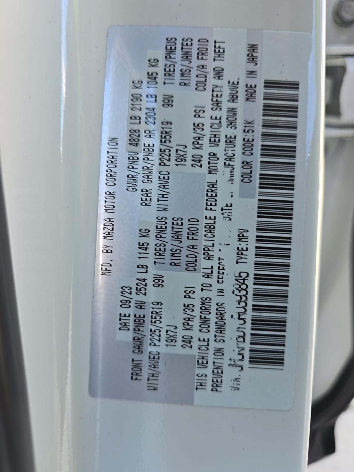 2024 MAZDA CX-5 2.5 Turbo Premium Package AWD