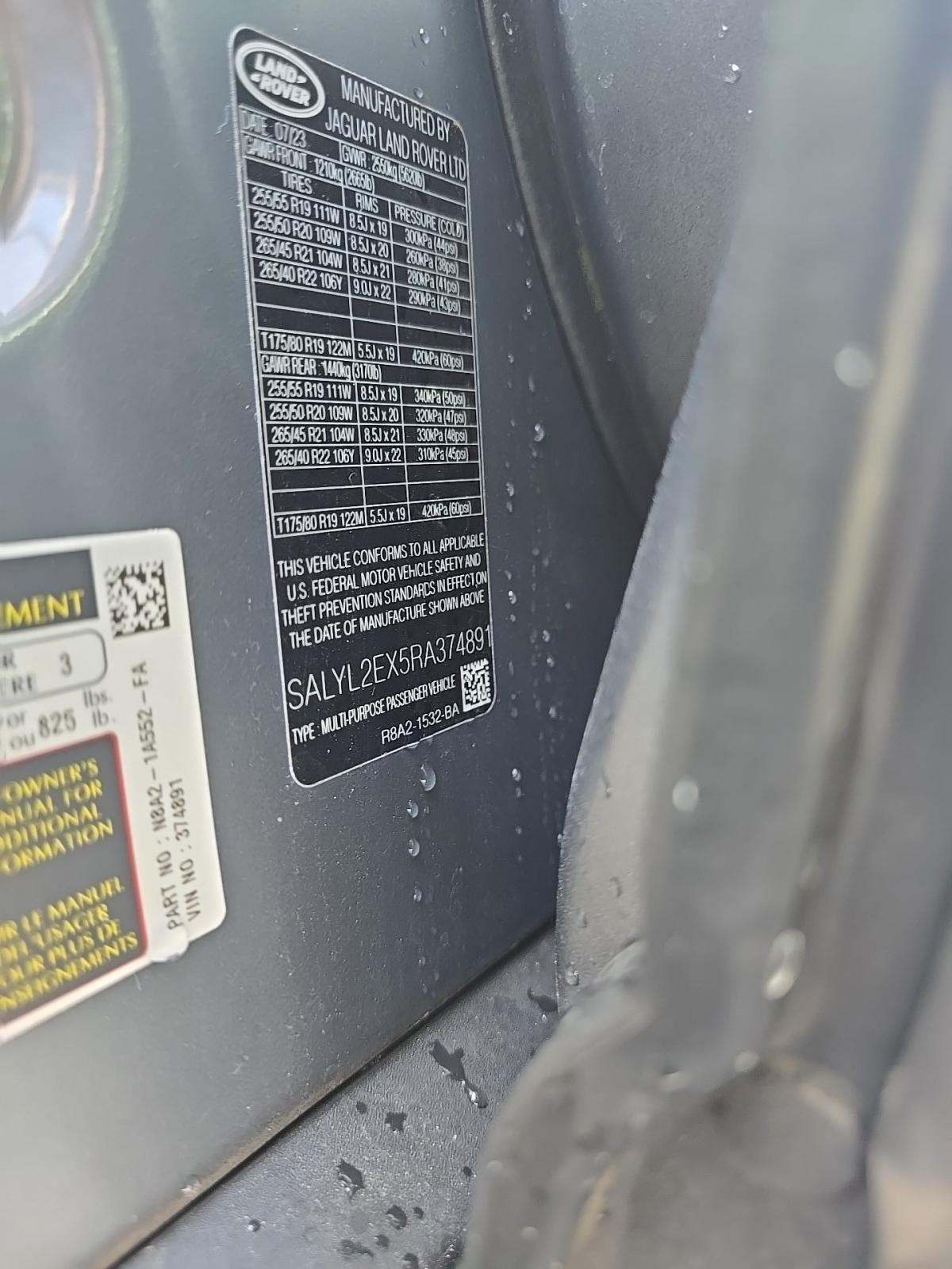 2024 Land Rover Range Rover Velar Dynamic SE AWD