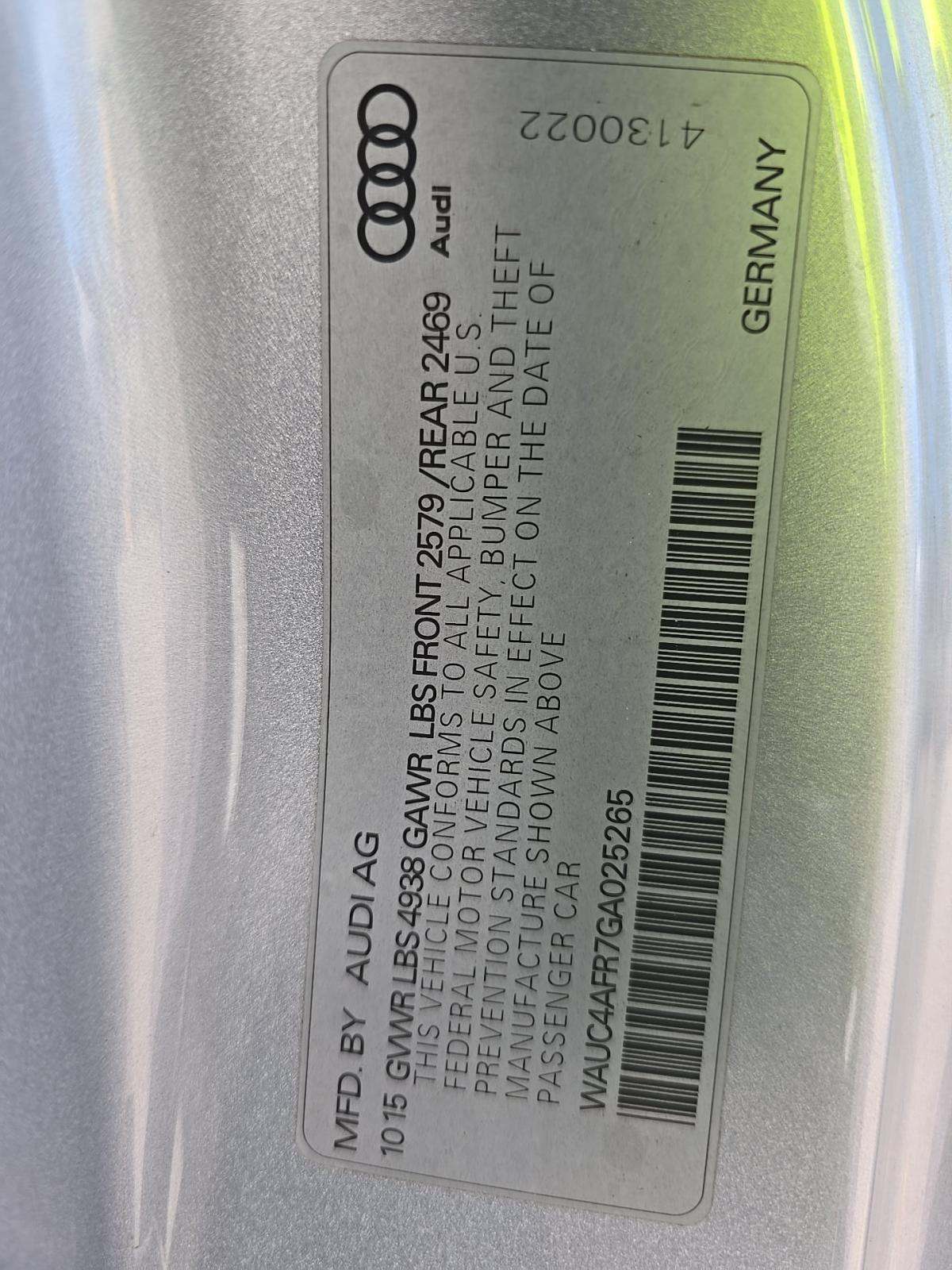 2016 Audi S5 Premium Plus AWD