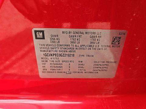 2016 Chevrolet Silverado 1500 Custom AWD