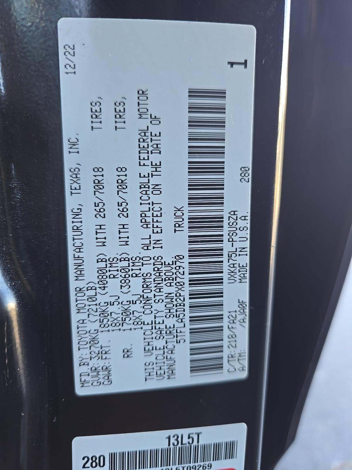 2023 Toyota Tundra SR5 AWD