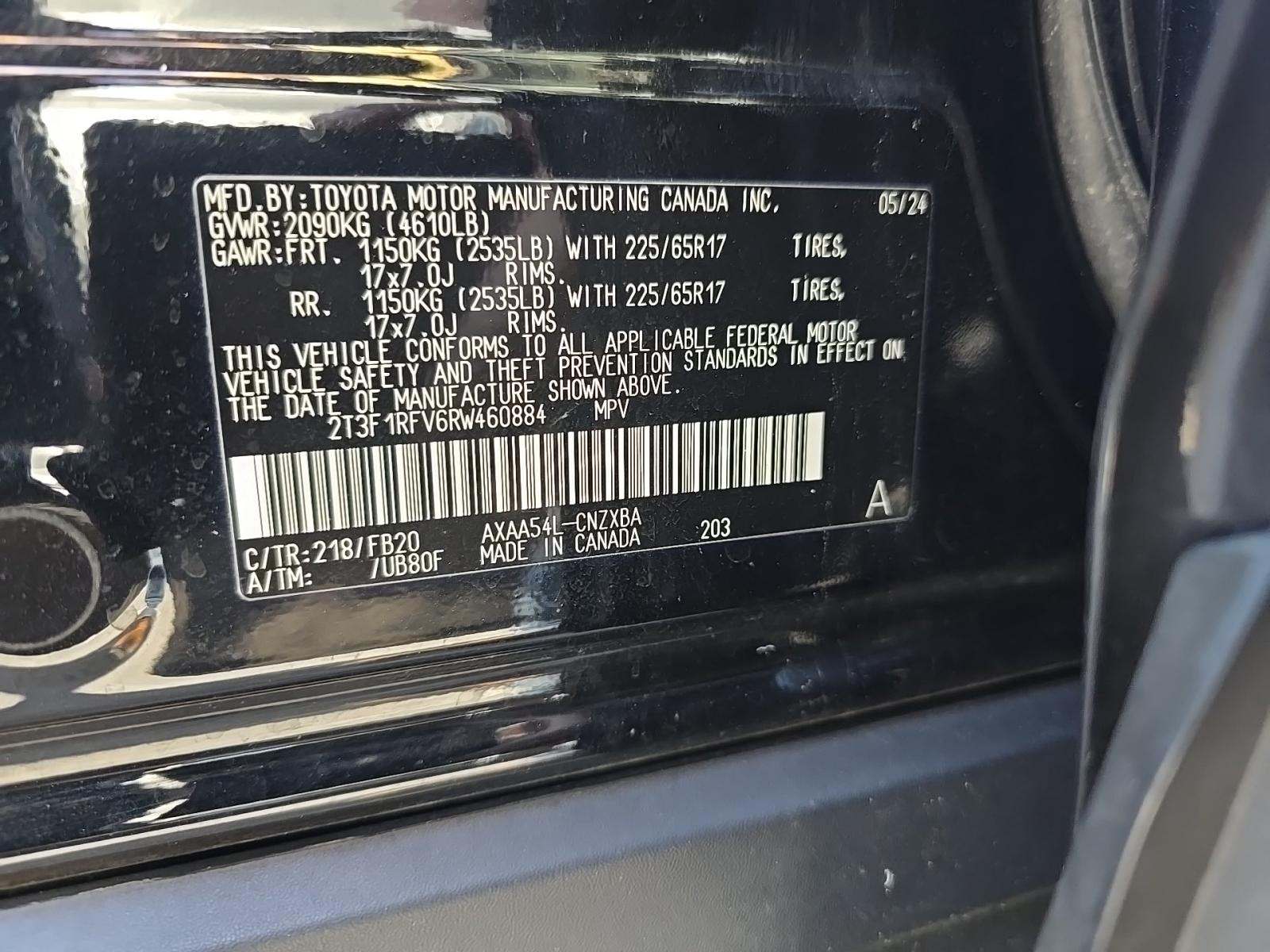 2024 Toyota RAV4 LE AWD