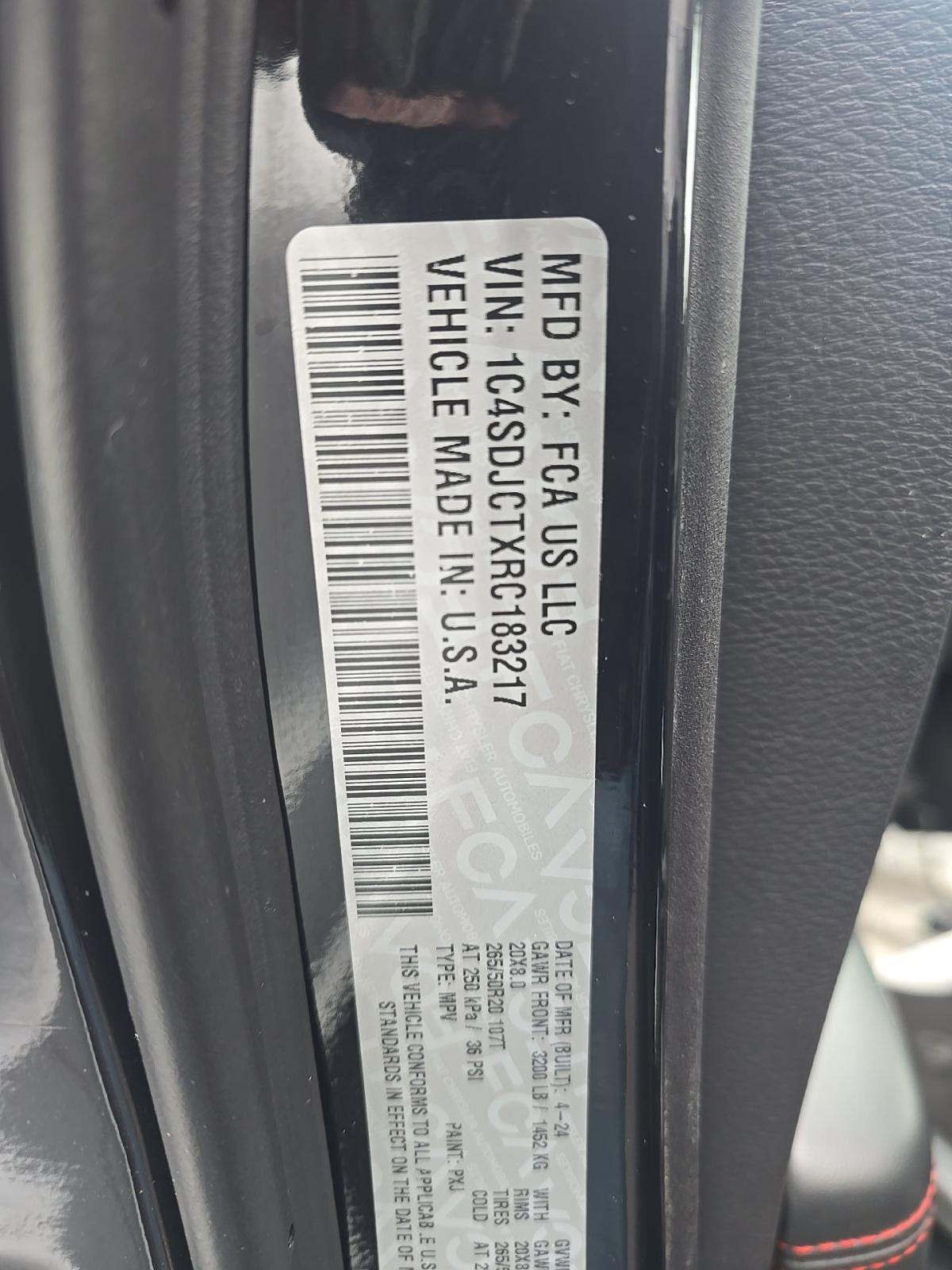 2024 Dodge Durango R/T AWD