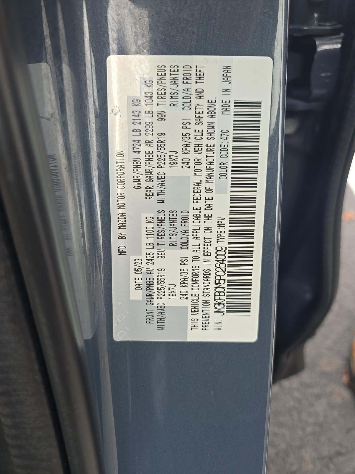 2023 MAZDA CX-5 2.5 S Carbon Edition AWD