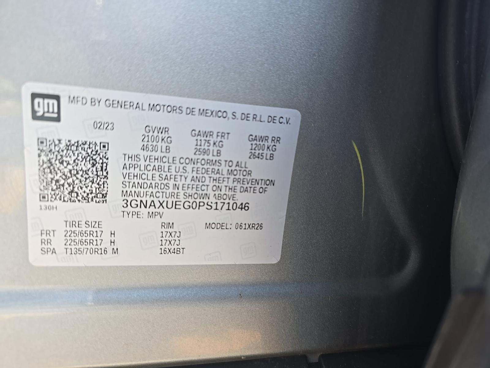 2023 Chevrolet Equinox LT AWD