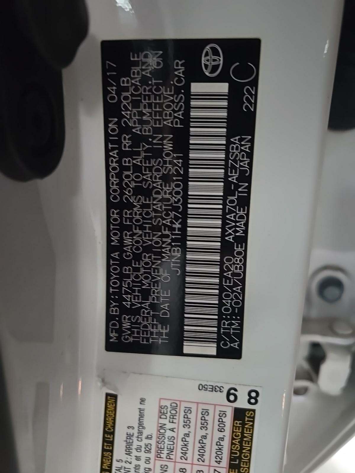 2018 Toyota Camry SE FWD