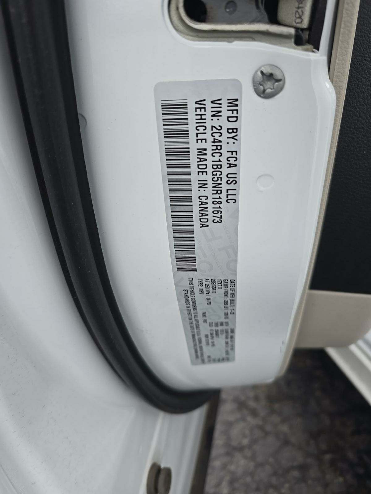 2022 Chrysler Pacifica Touring L FWD