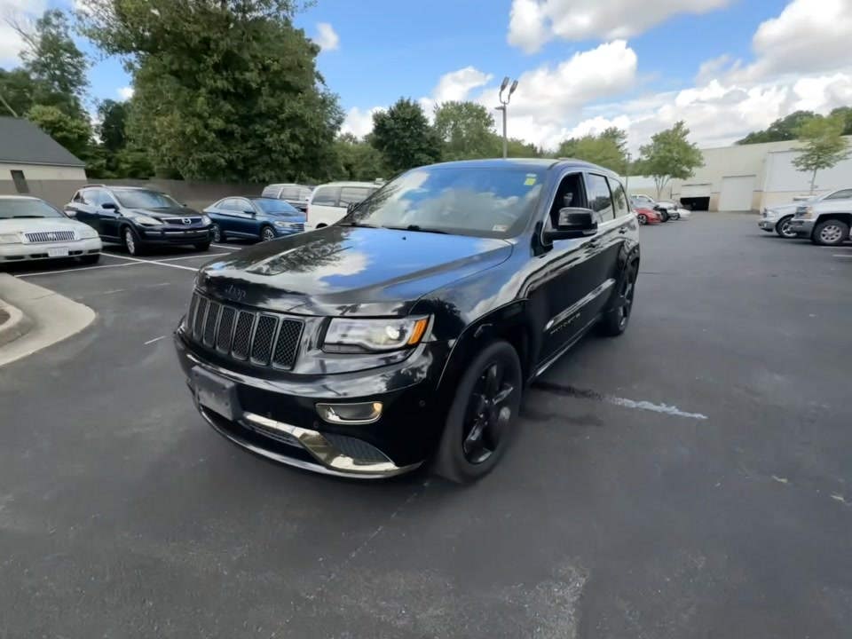 2016 Jeep Grand Cherokee Overland High Altitude Edition AWD