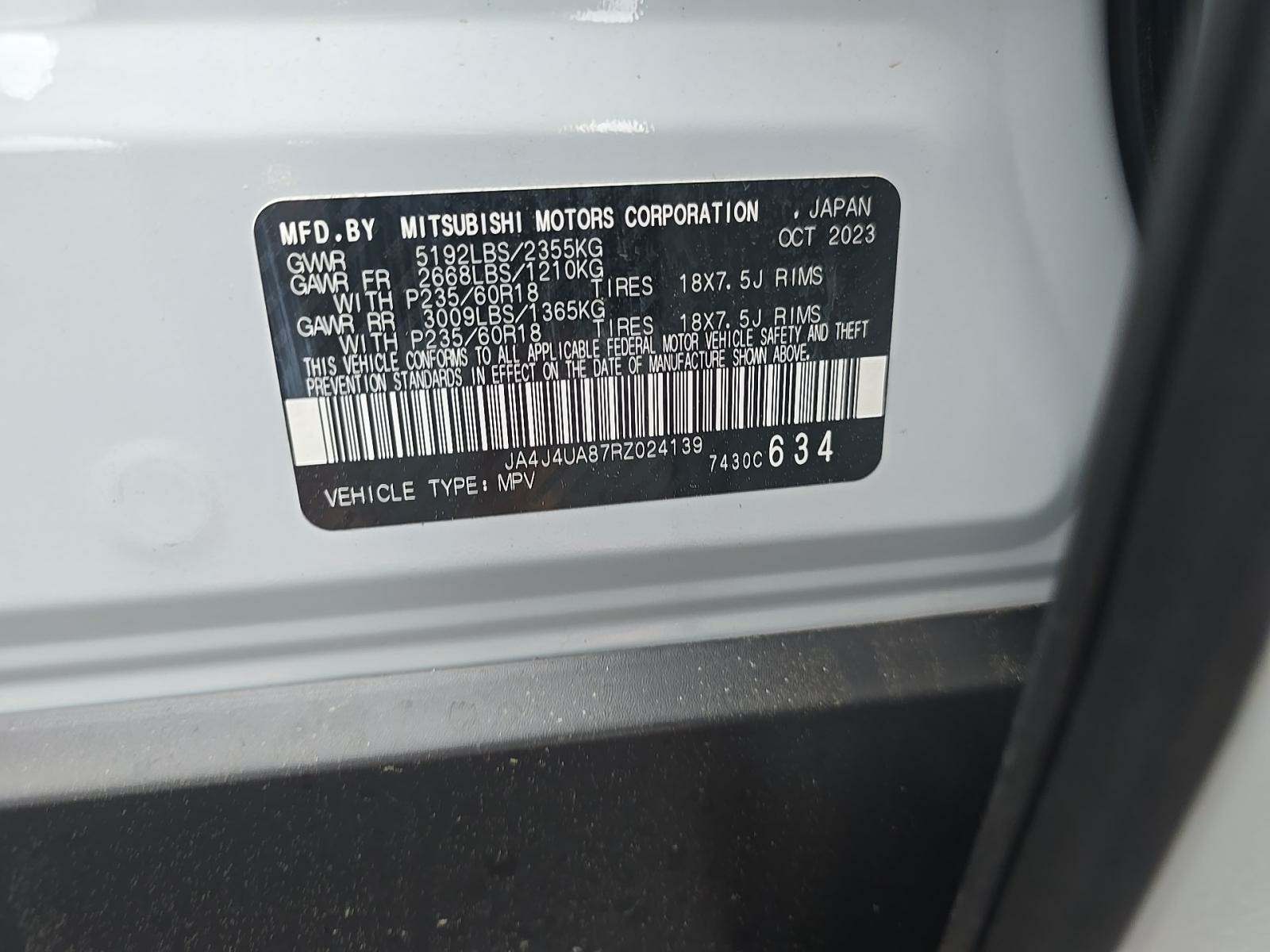 2024 Mitsubishi Outlander ES AWD