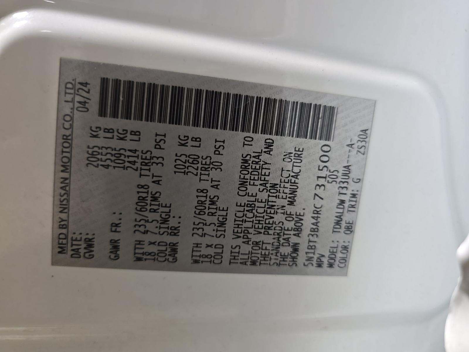 2024 Nissan Rogue SV FWD