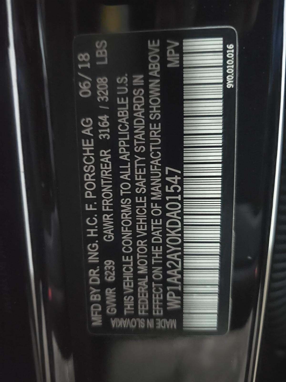 2019 Porsche Cayenne Base AWD