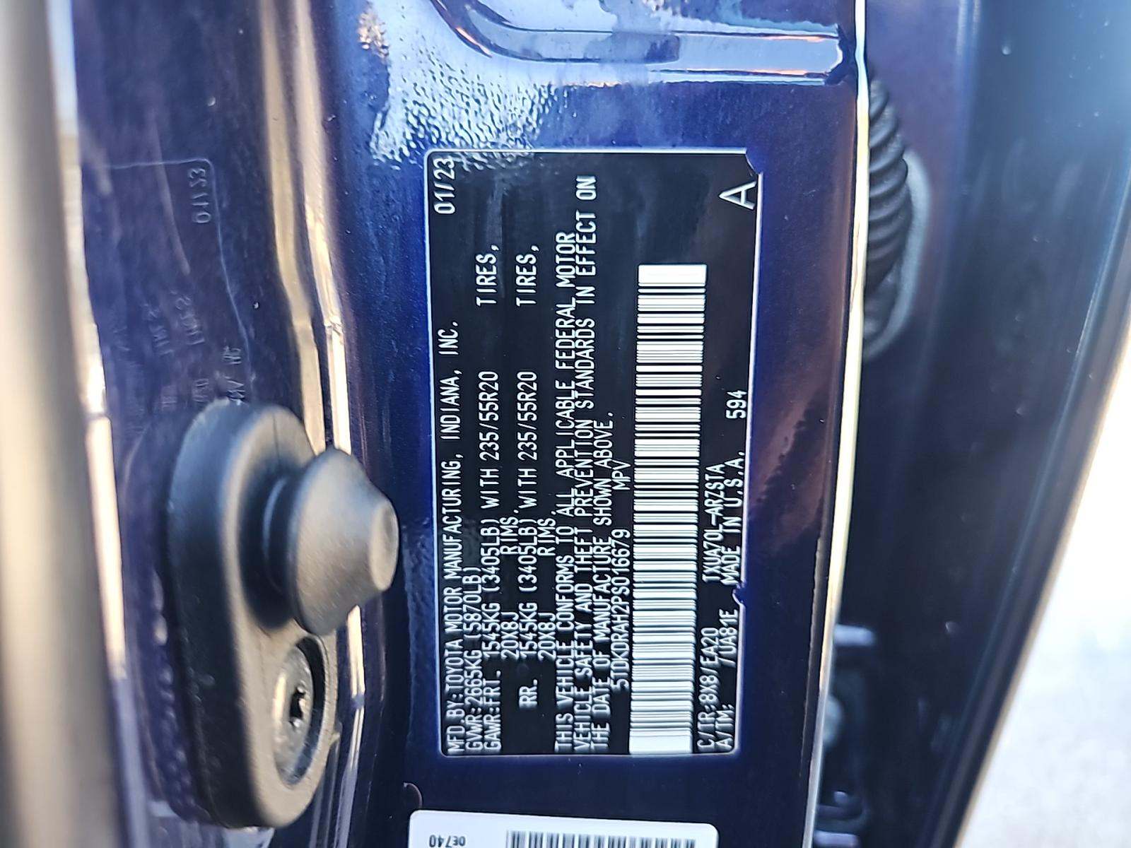 2023 Toyota Highlander XSE FWD