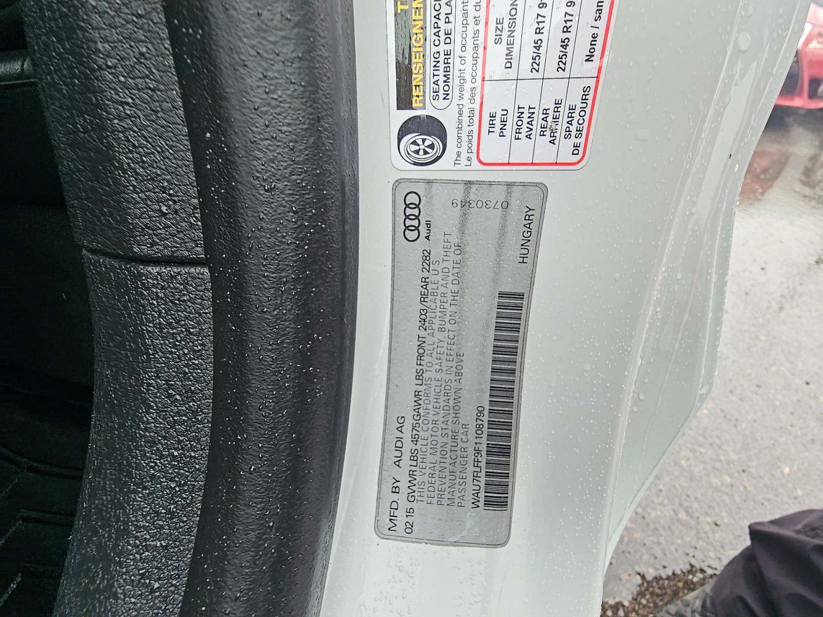 2015 Audi A3 2.0T Premium AWD