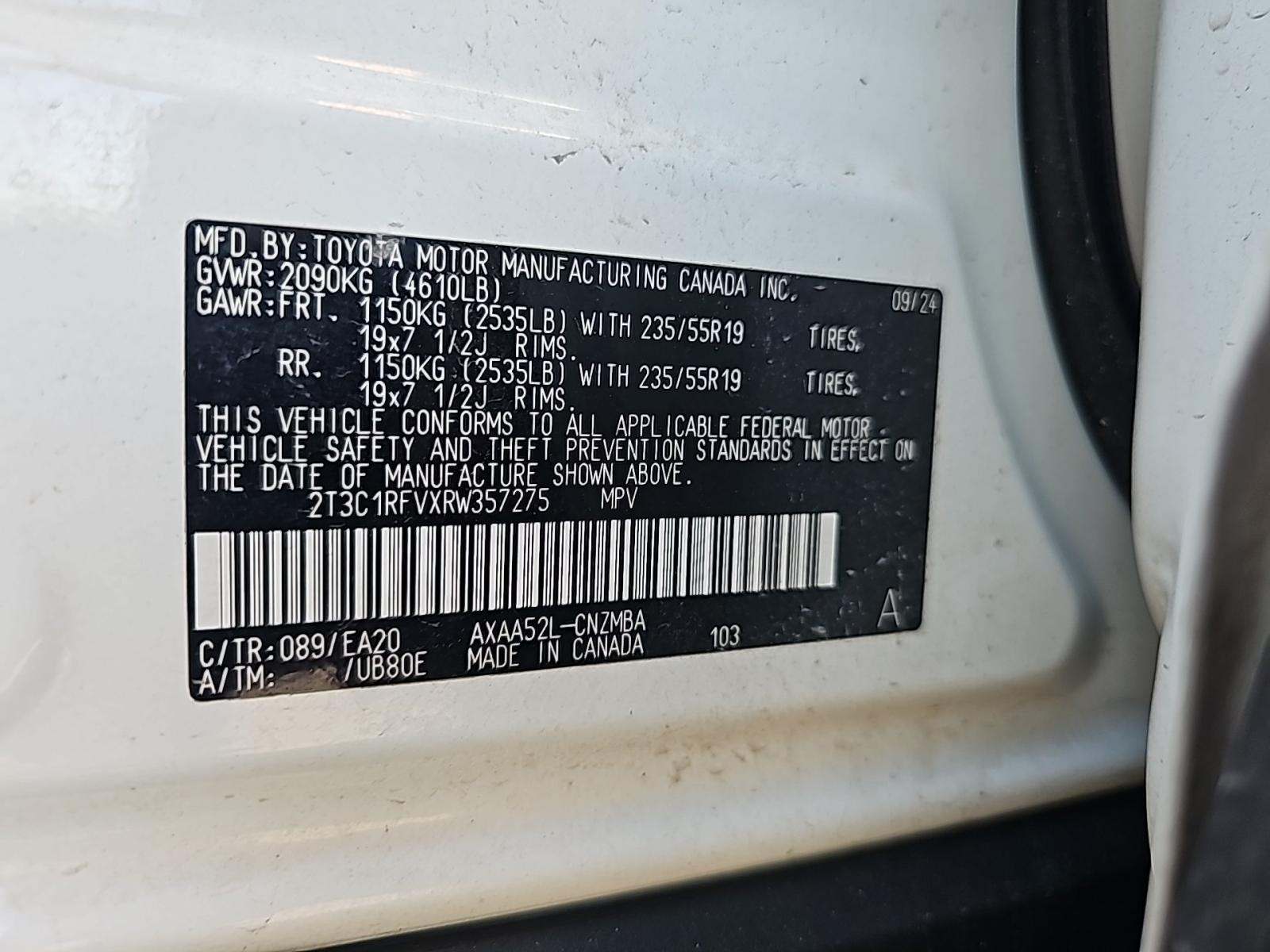 2024 Toyota RAV4 XLE Premium FWD