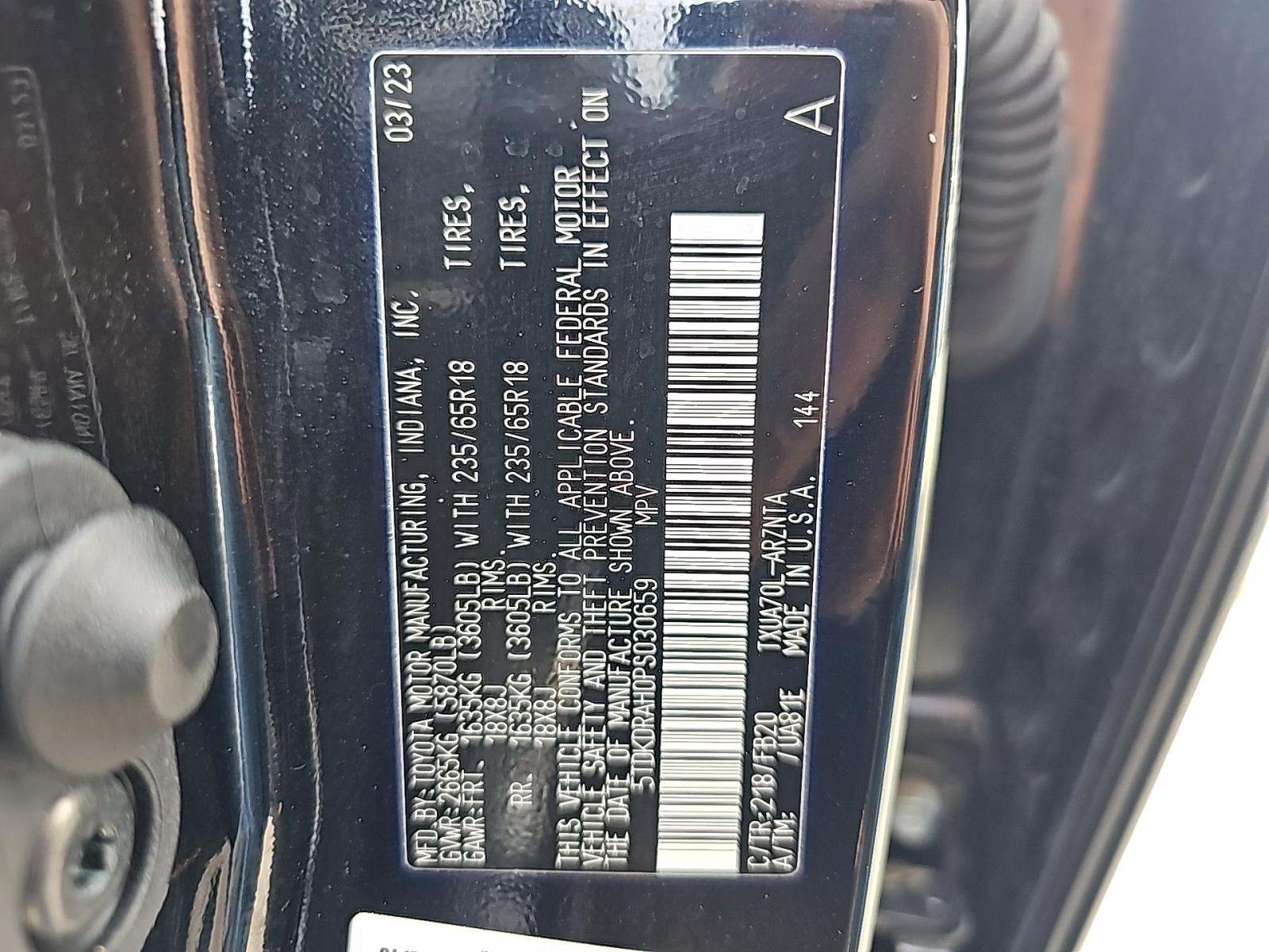 2023 Toyota Highlander LE FWD