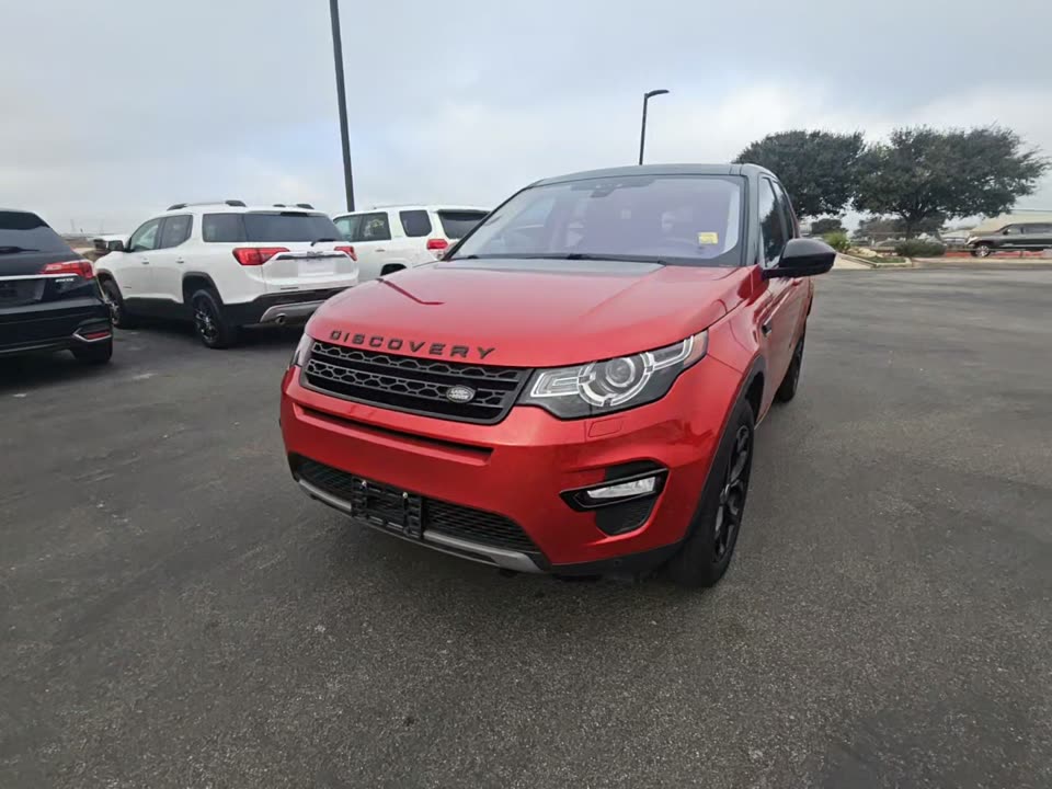 2018 Land Rover Discovery Sport HSE AWD