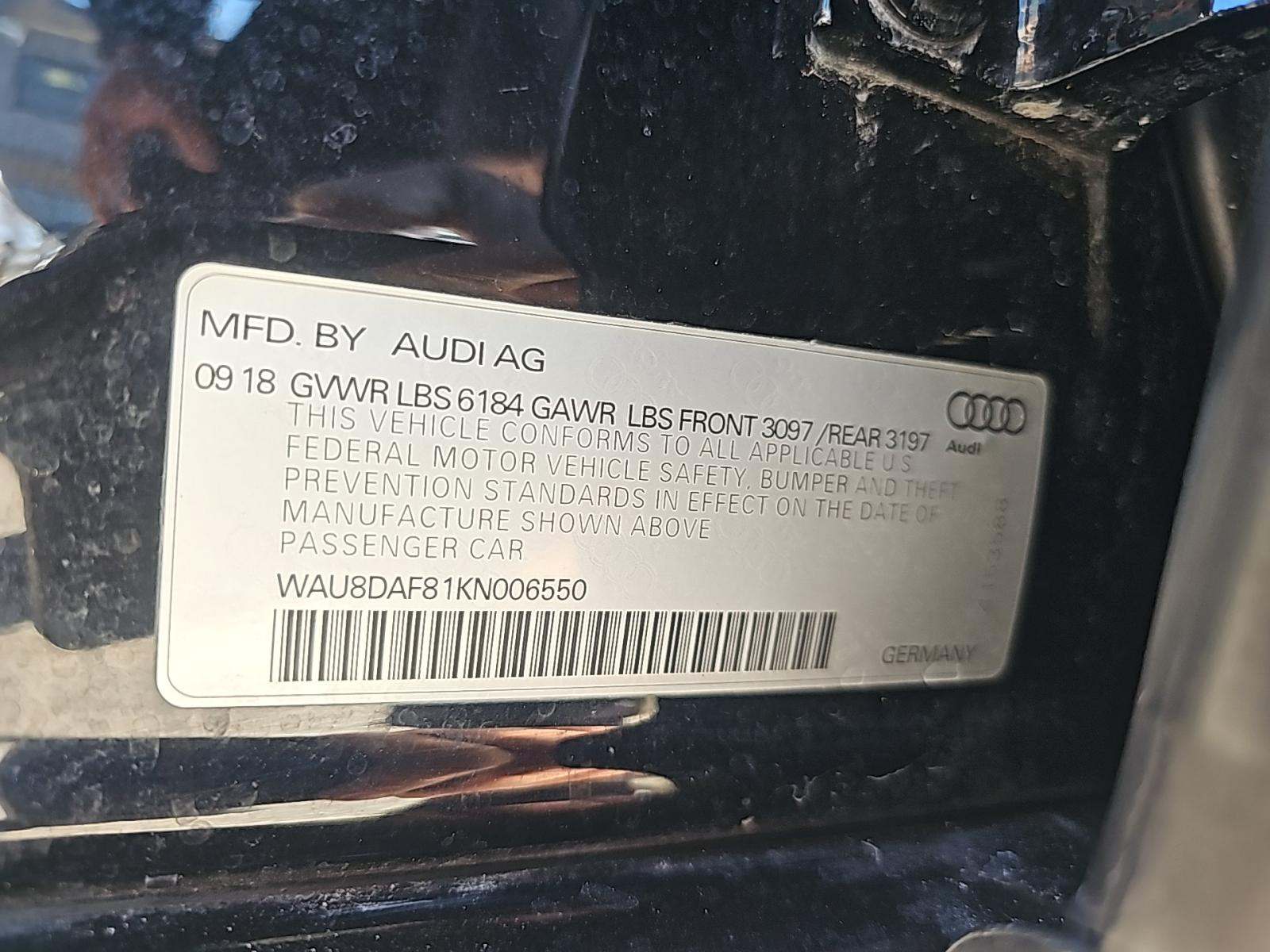 2019 Audi A8 L 3.0T AWD