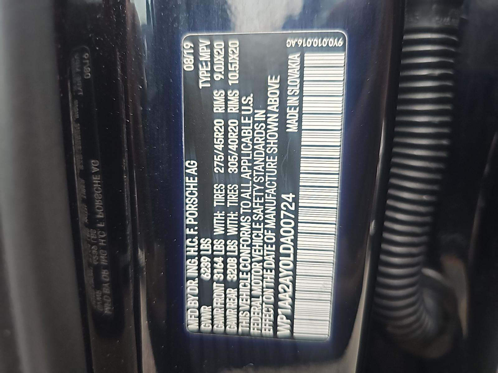 2020 Porsche Cayenne Base AWD