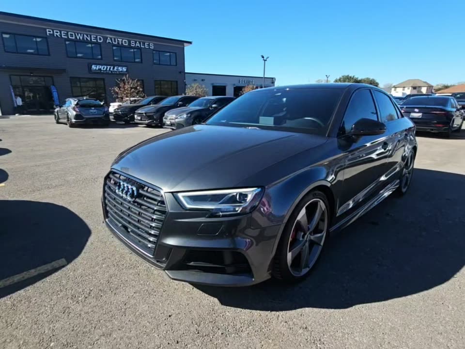 2020 Audi S3 Sedan S line Premium Plus
