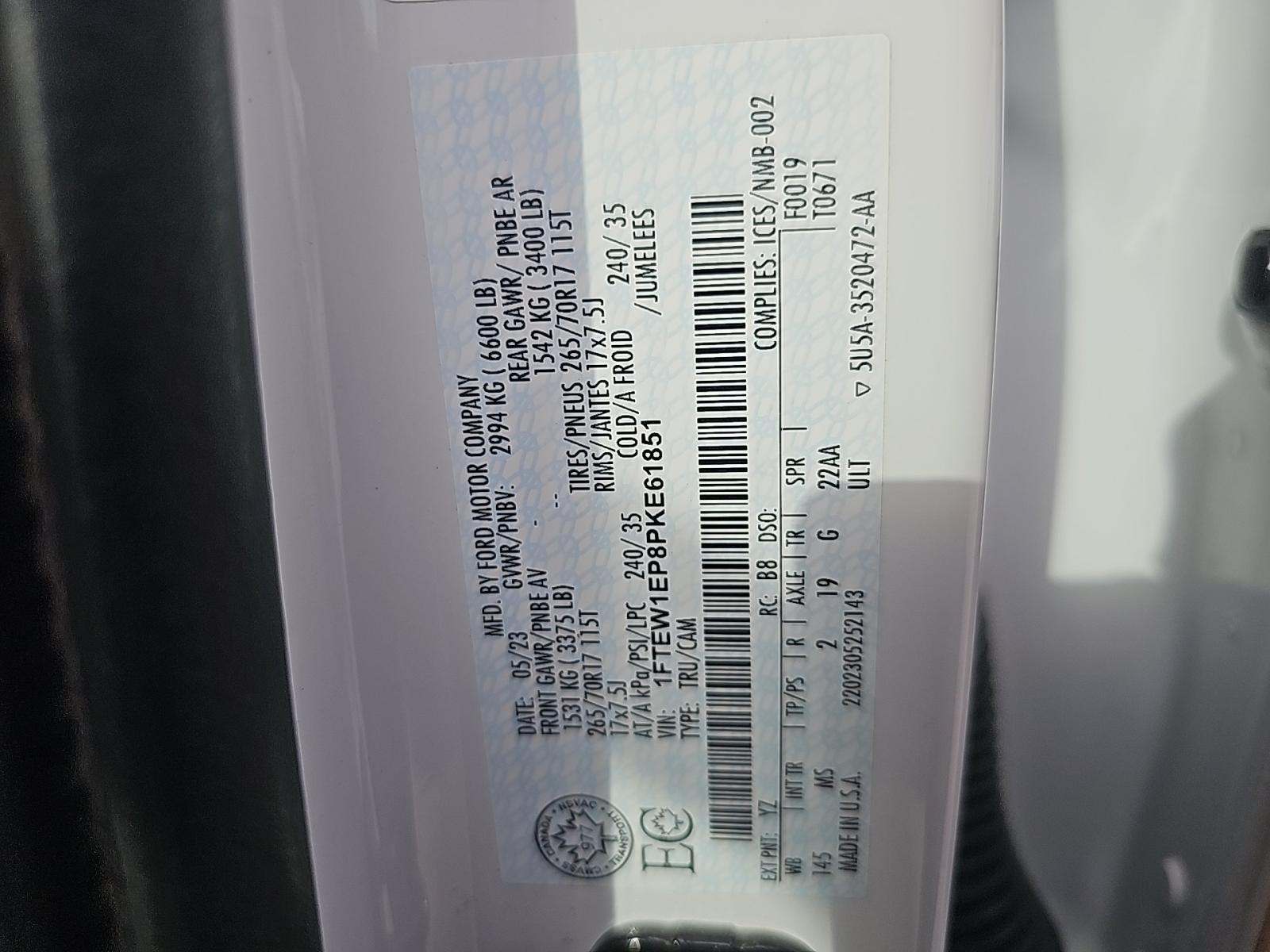 2023 Ford F-150 XLT AWD