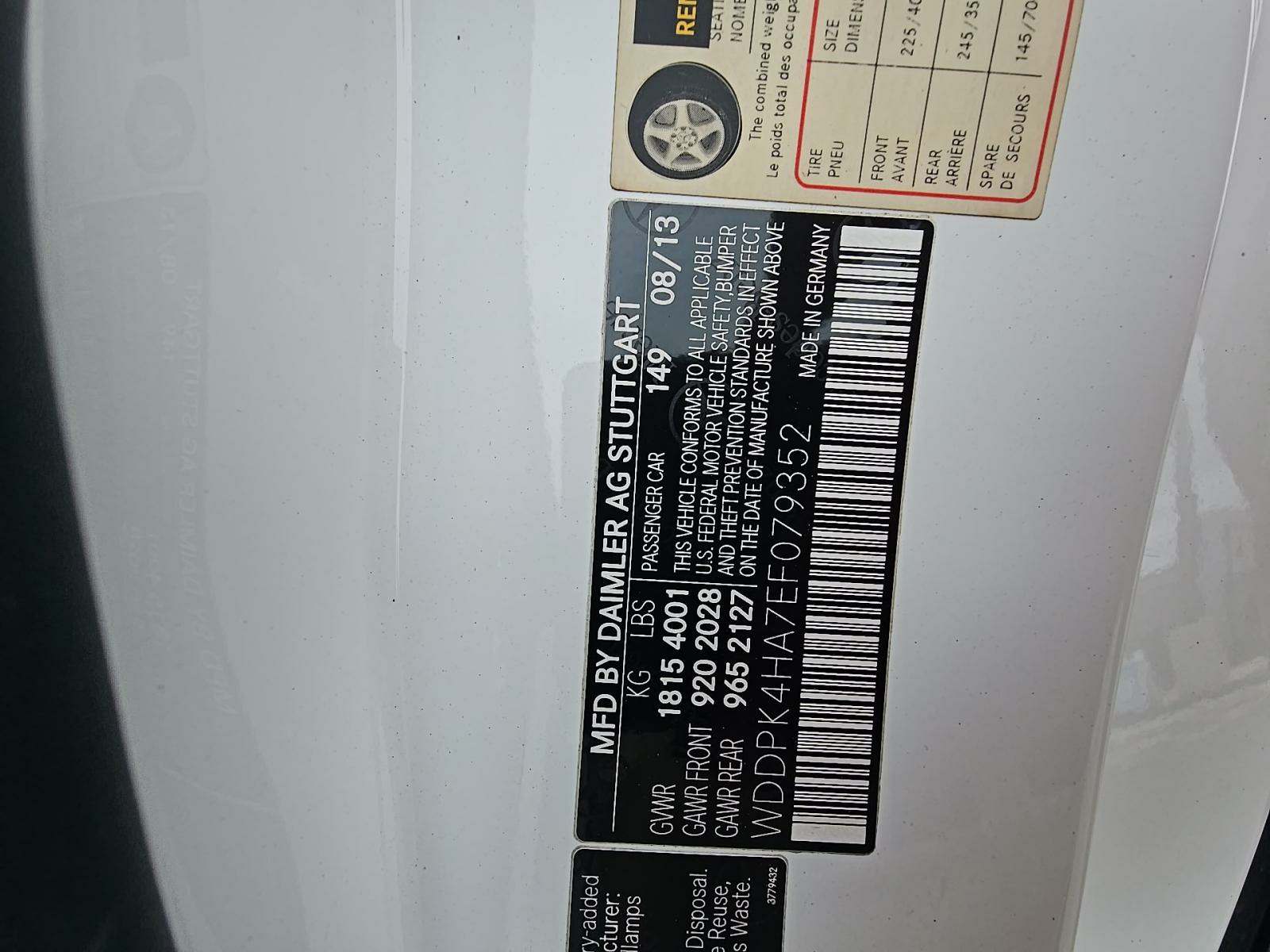 2014 Mercedes-Benz SLK-Class SLK 250 RWD